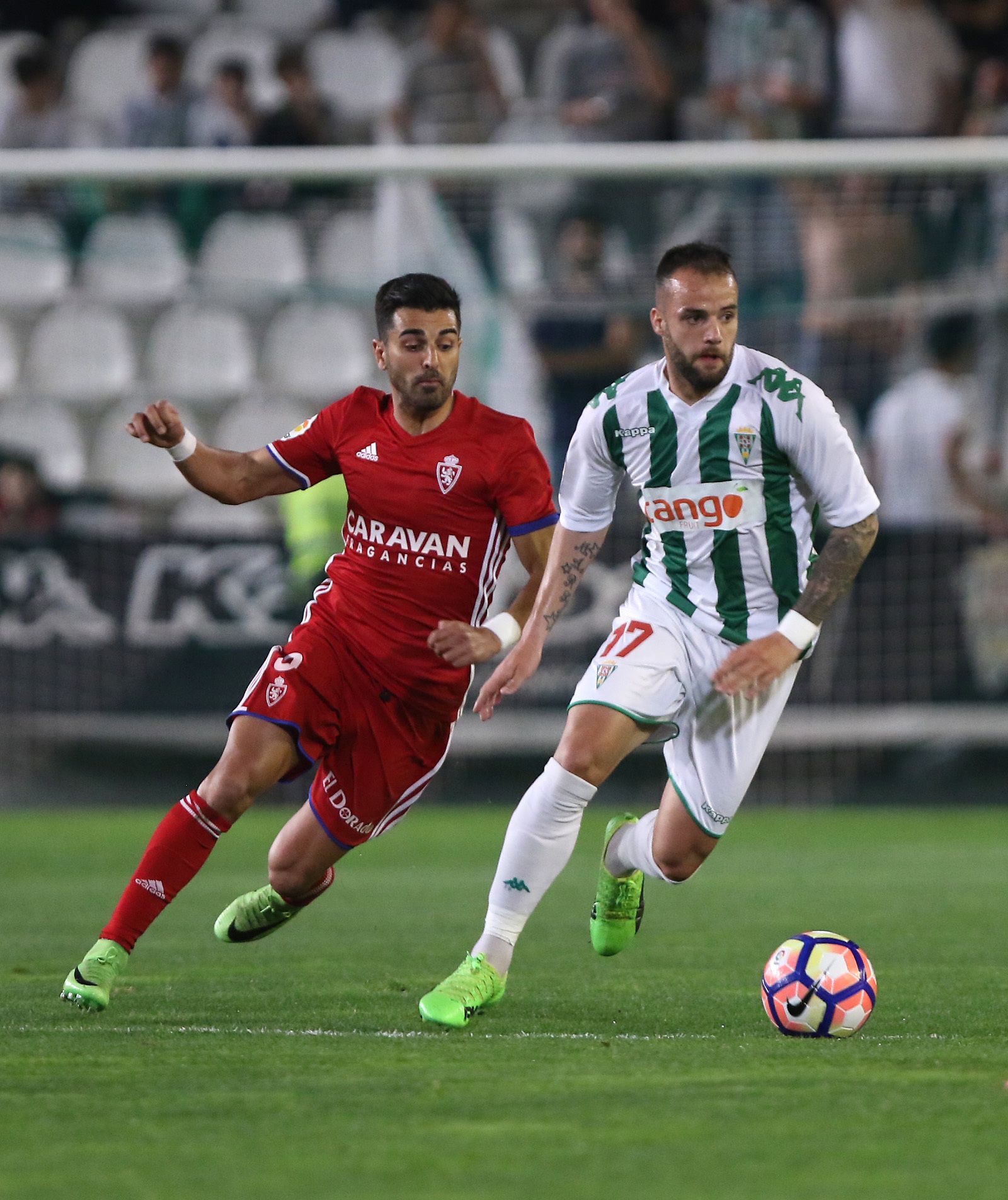 Las imágenes del Córdoba-Zaragoza