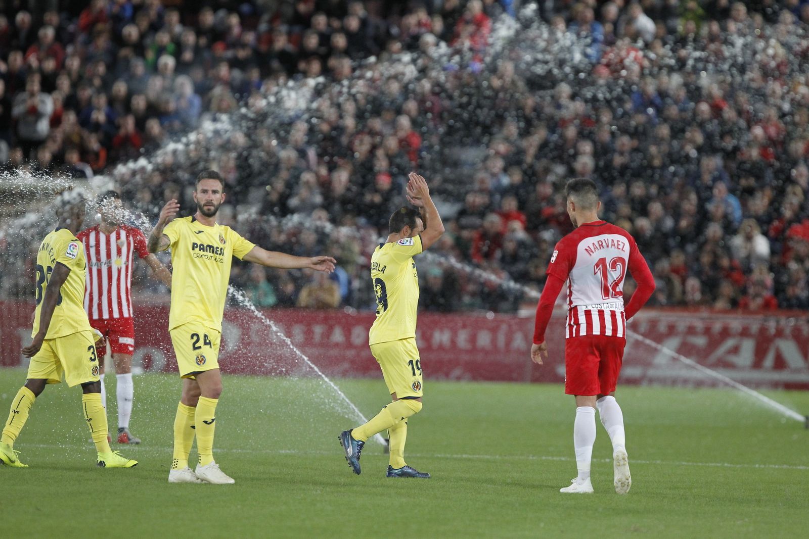 Las imágenes del UD Almería-Villarreal
