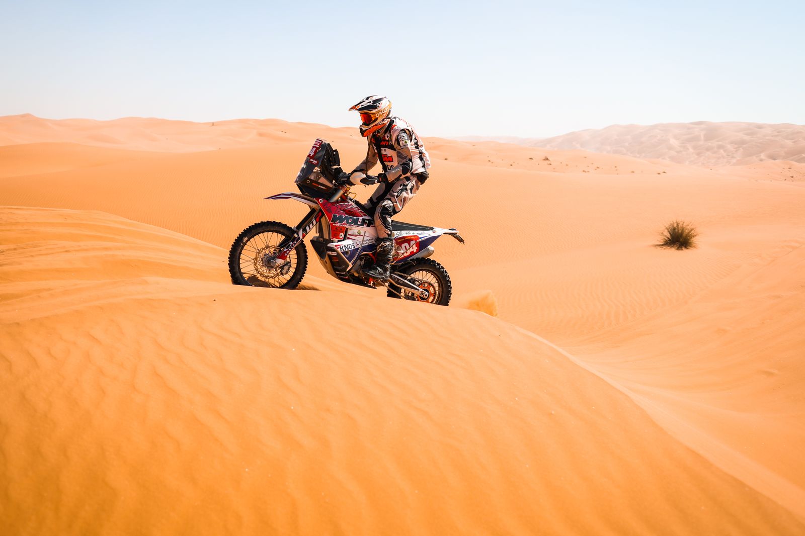 Las espectaculares imágenes del Dakar por las dunas