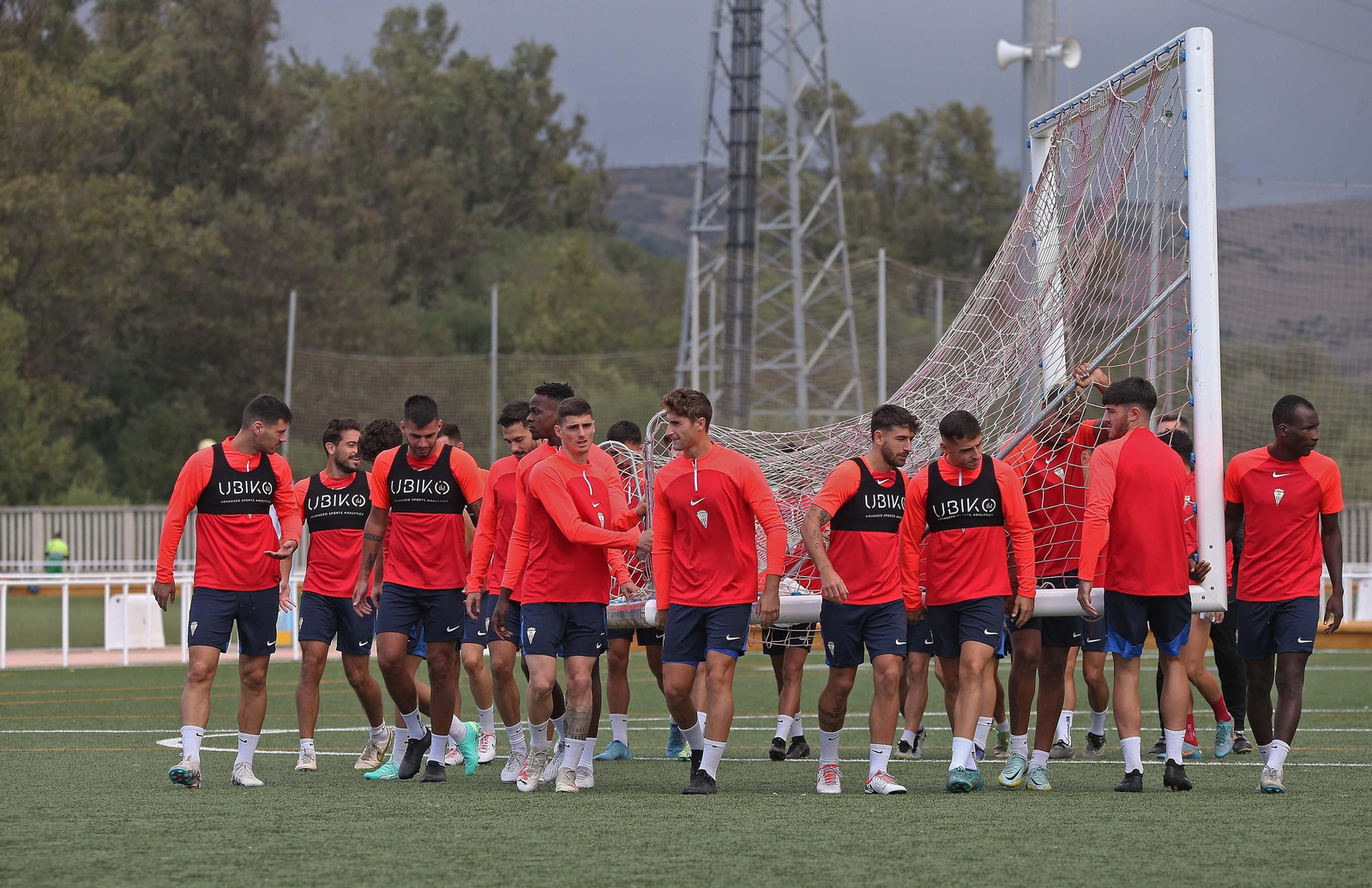 Fotos del entrenamiento del Algeciras CF en La Menacha