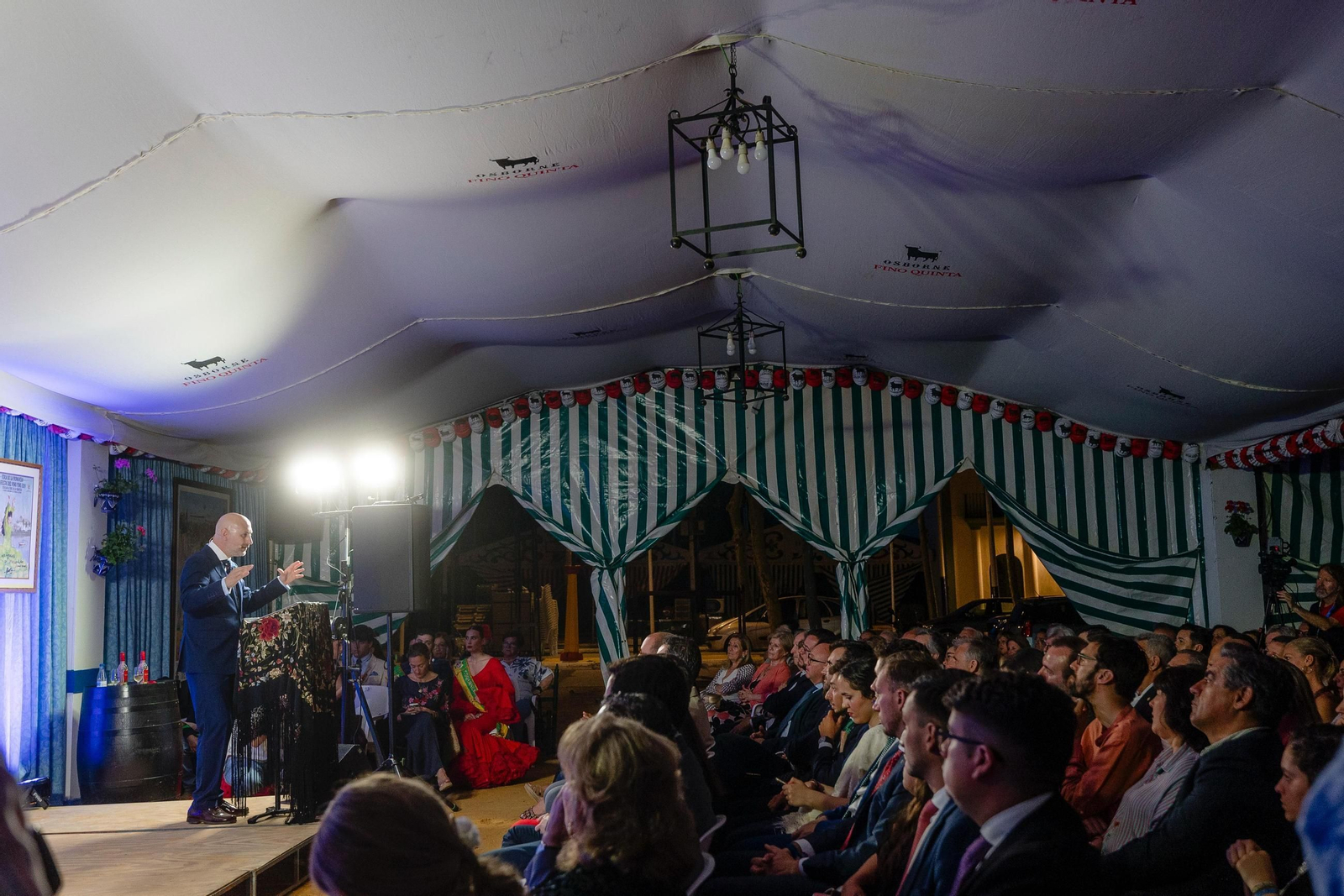Las imágenes del Pregón de Helo-Libo en la Feria en El Puerto