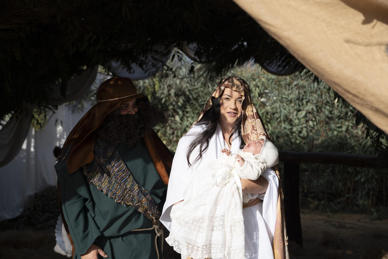 Belén viviente de El Rocio 2025