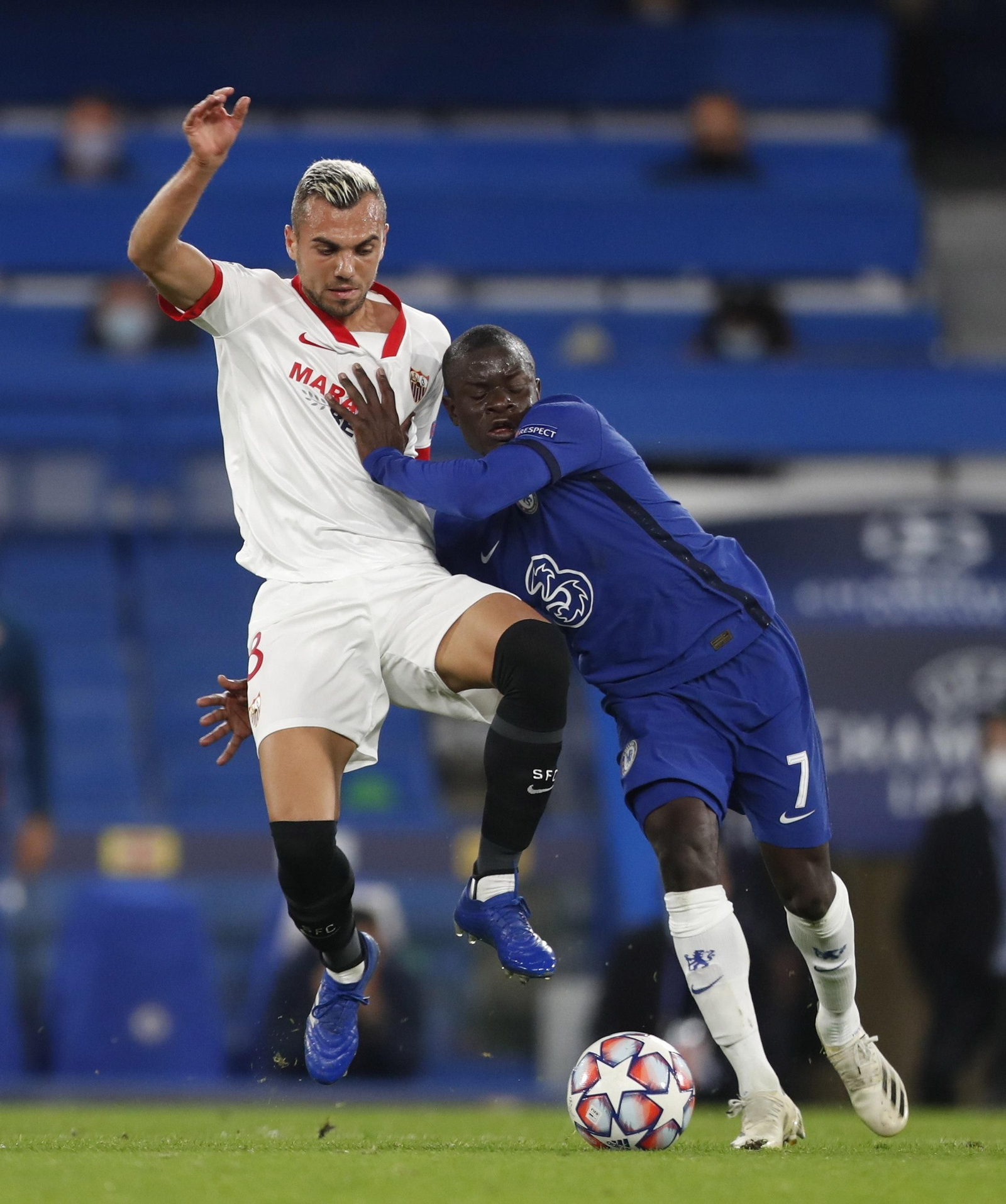 Las imágenes del Chelsea-Sevilla