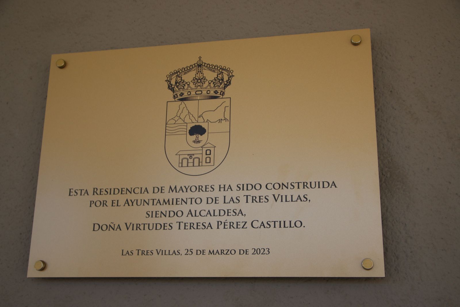 Jornada de puertas abiertas con motivo de la inauguración de la residencia de Las Tres Villas