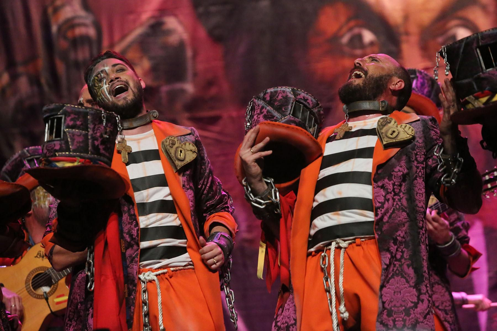 Cuarto día de preliminares del Carnaval Colombino en imágenes