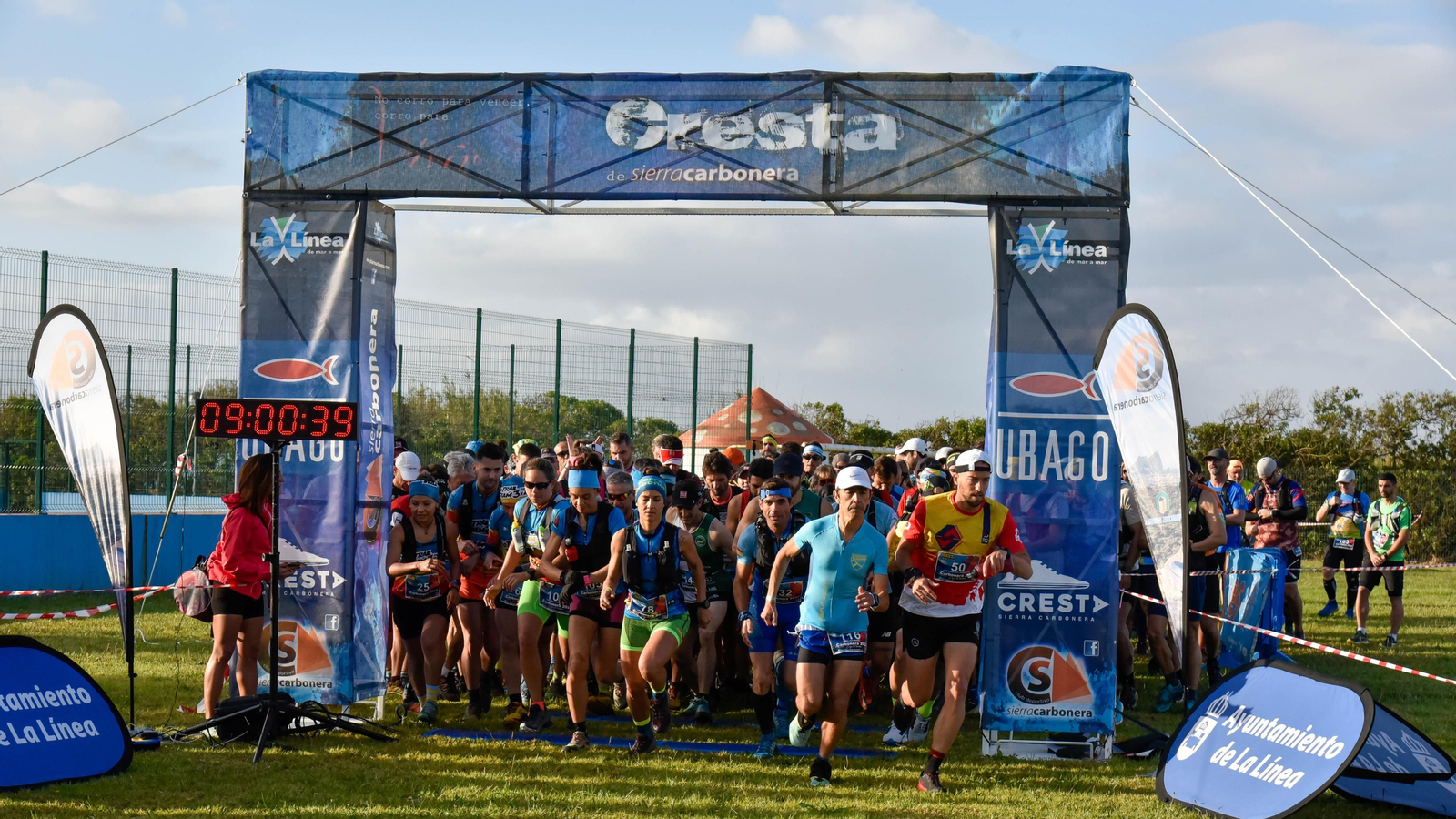 Carrera de la 'Cresta de Sierra Carbonera' en La Línea