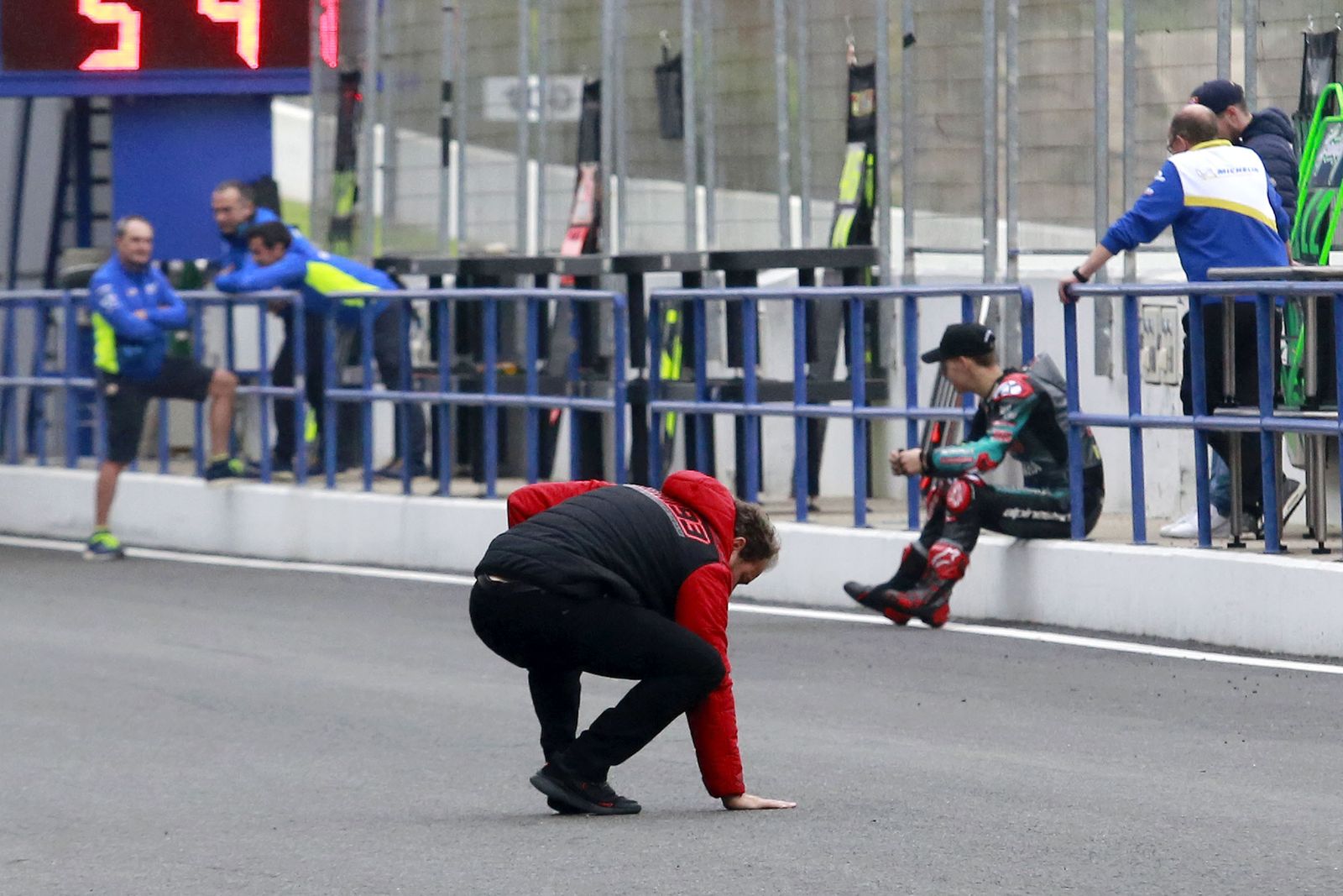 Segundo día de entrenamientos de MotoGP en Jerez