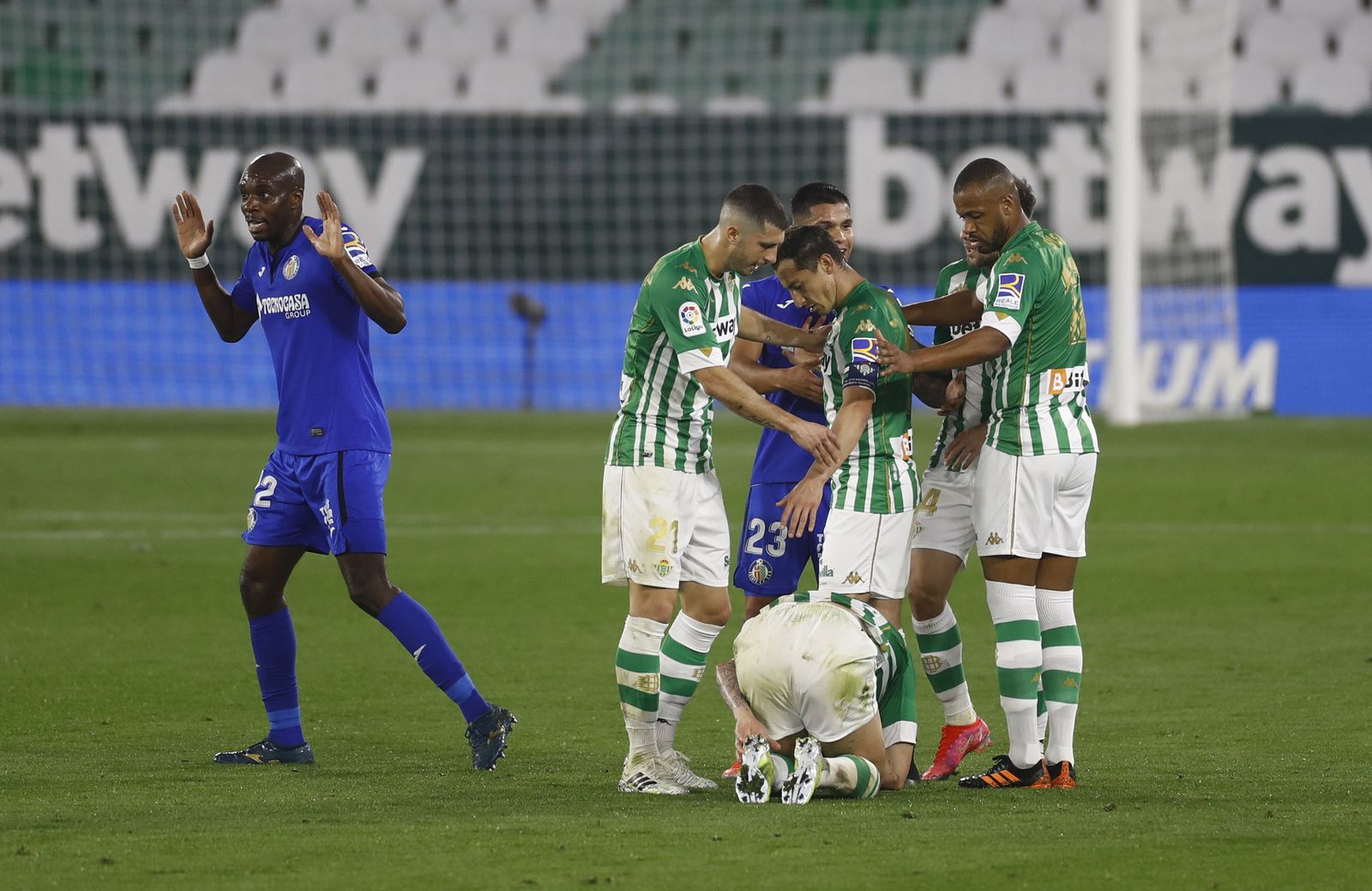Las imágenes del Betis-Getafe