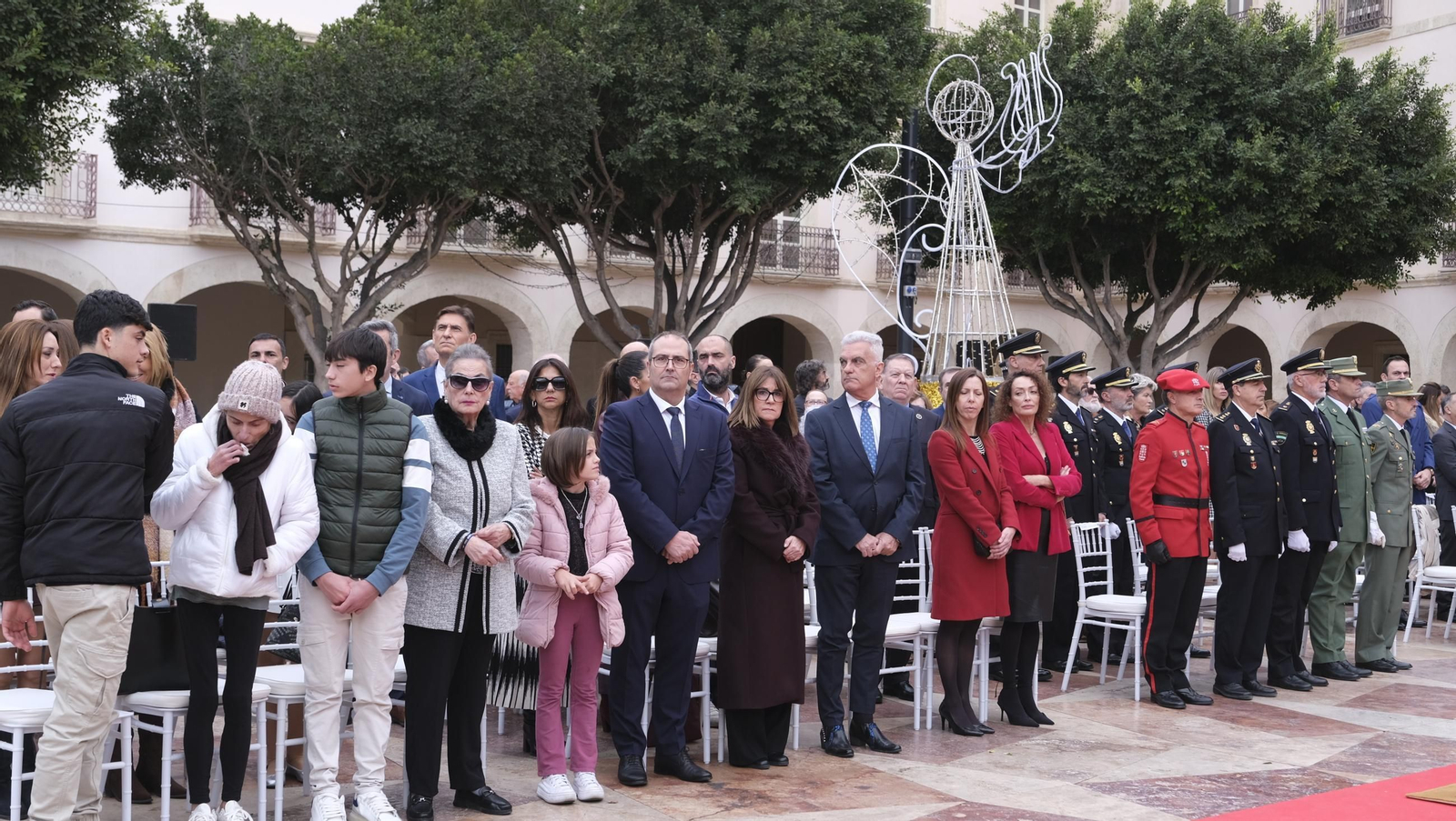La Policía Local de Almería celebra su patrón San Esteban, en imágenes