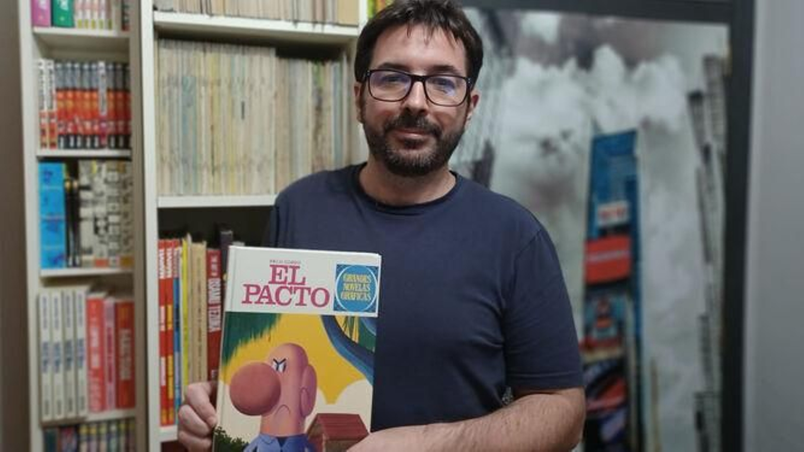 El Premio Nacional del Cómic Paco Sordo presentará 'El pacto' en Jerez