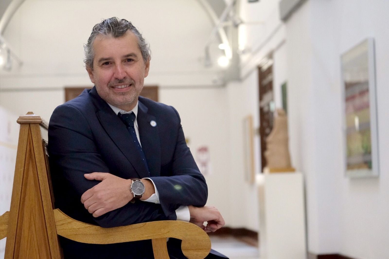 El profesor José Javier Martos Ramos, nuevo decano de Filología en la US.