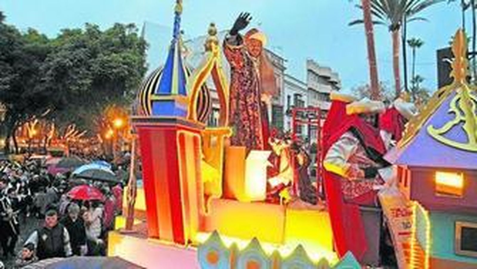 Imagen de la salida del Gran Visir el pasado 2 de enero.