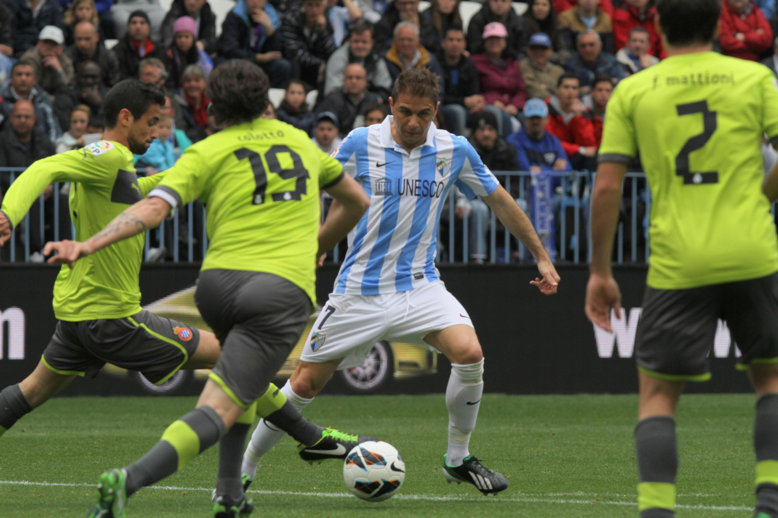 La fotos de Joaquín Sánchez en su etapa en el Málaga CF La fotos de Joaquín Sánchez en su etapa en el Málaga CF