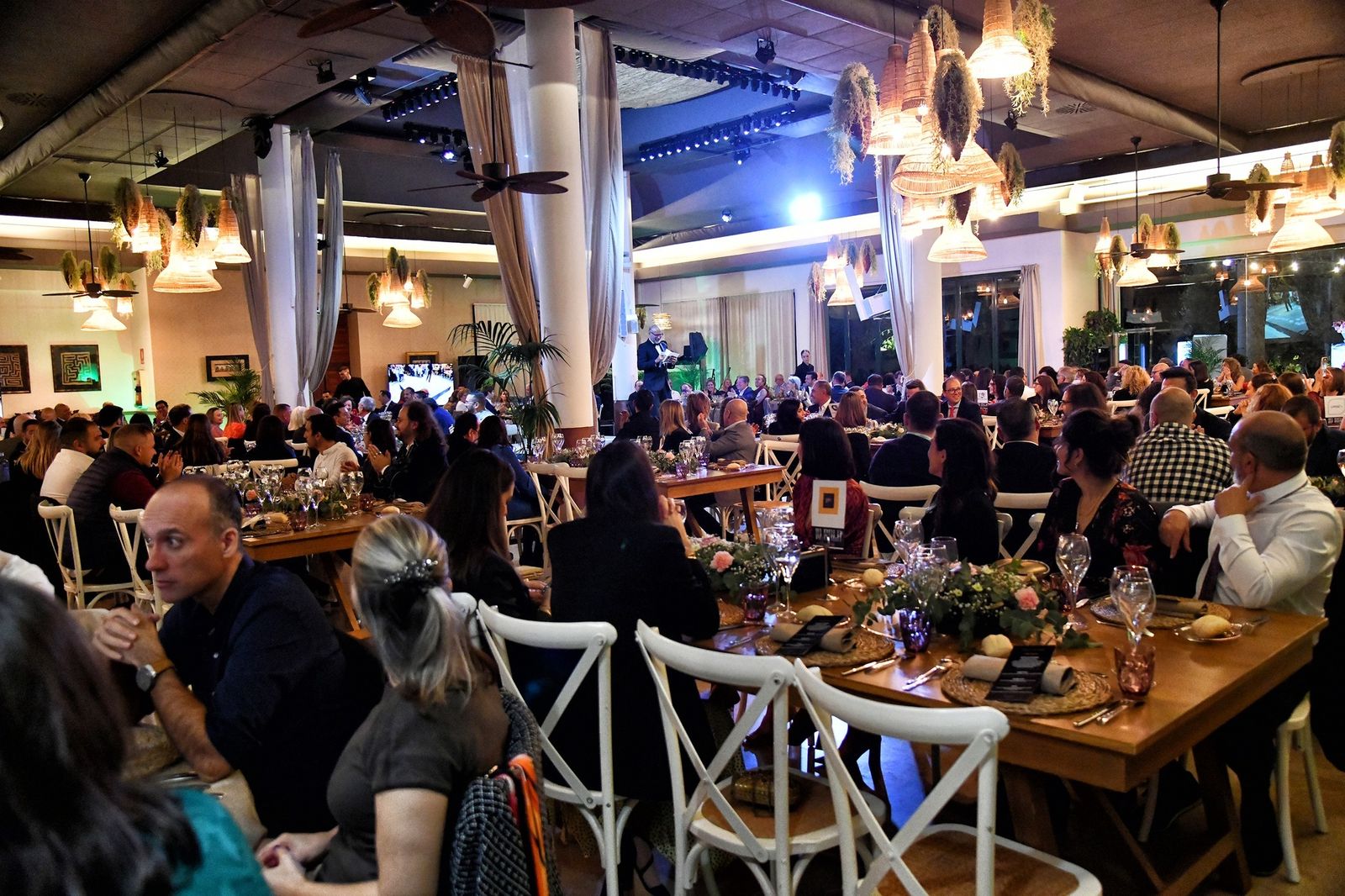 Un momento de la gala benéfica.