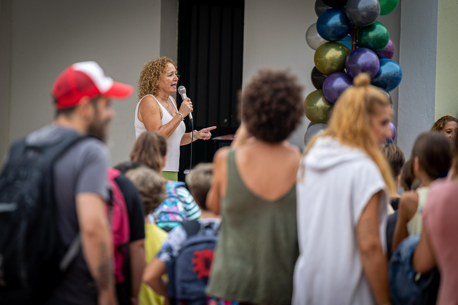 Primer día de la vuelta al cole, en imágenes