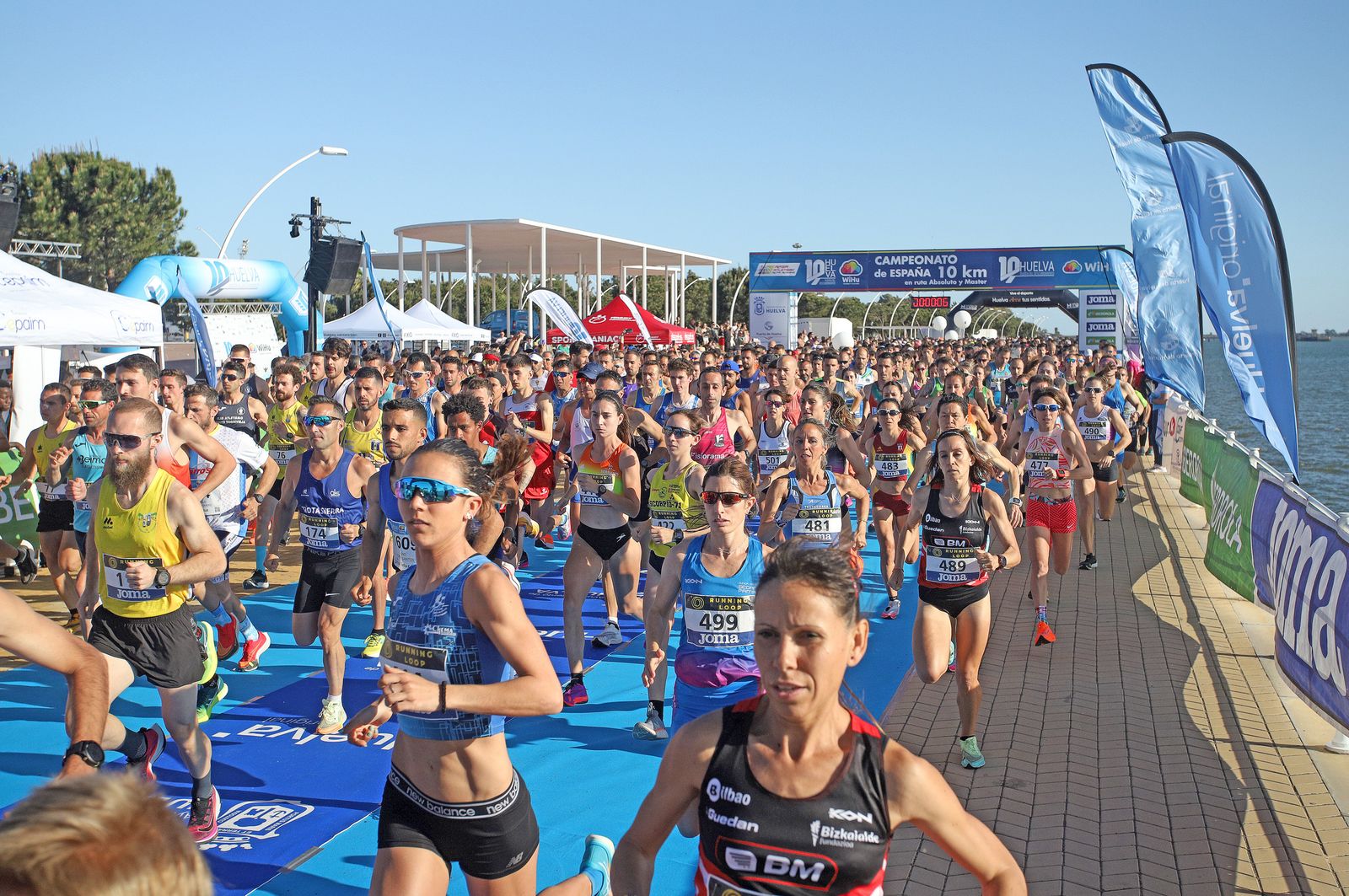 Imágenes de la 10K Puerta del Descubrimiento en Huelva