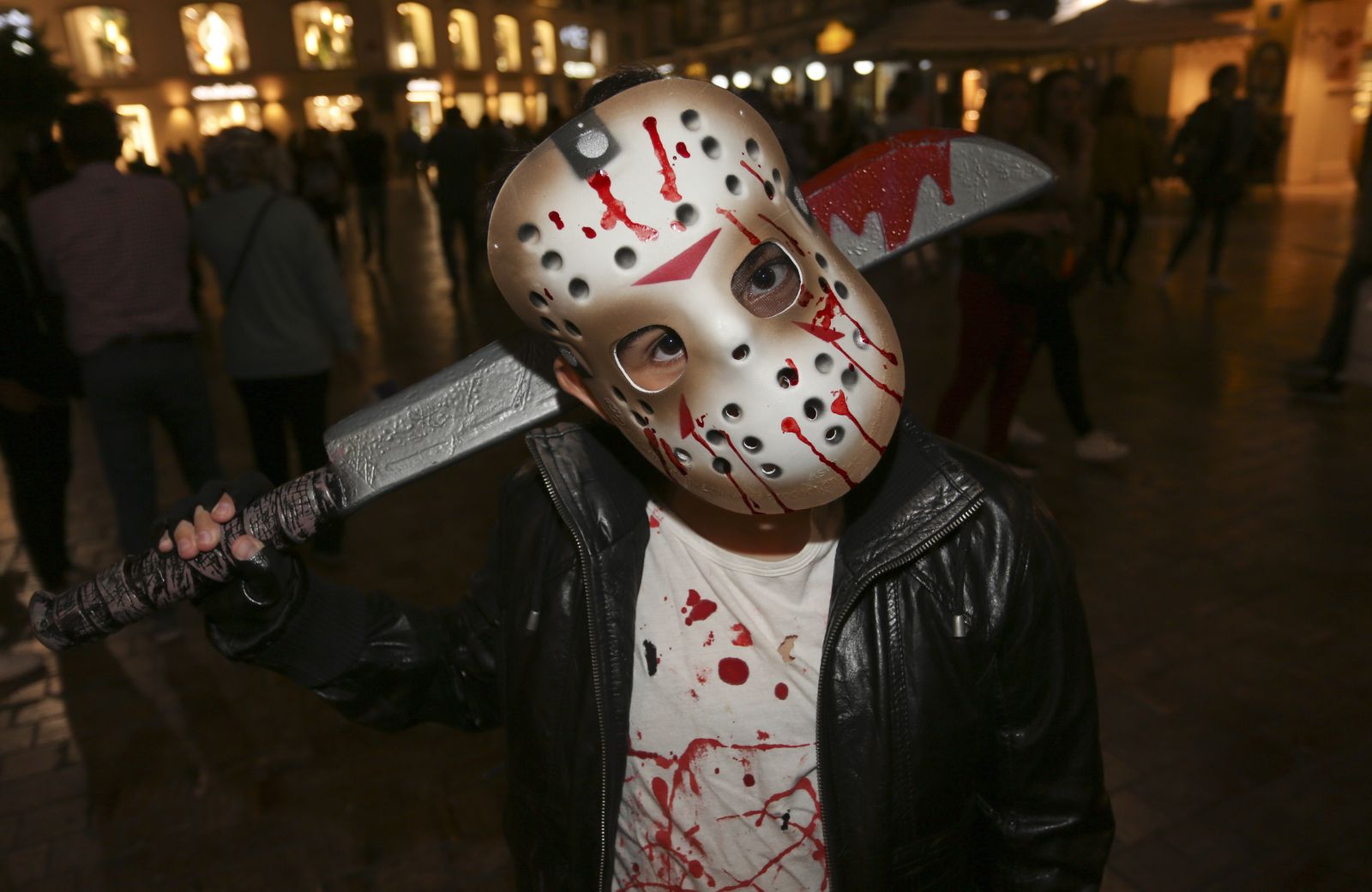 Las fotos de la noche de Halloween en Málaga