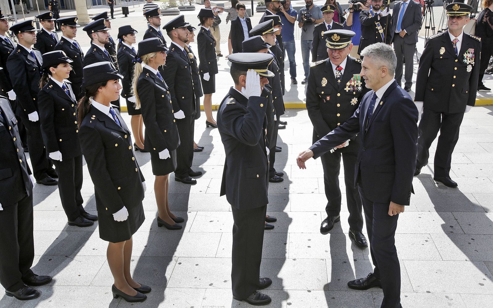 Fernando Grande-Marlaska en los actos del Día de la Provincia