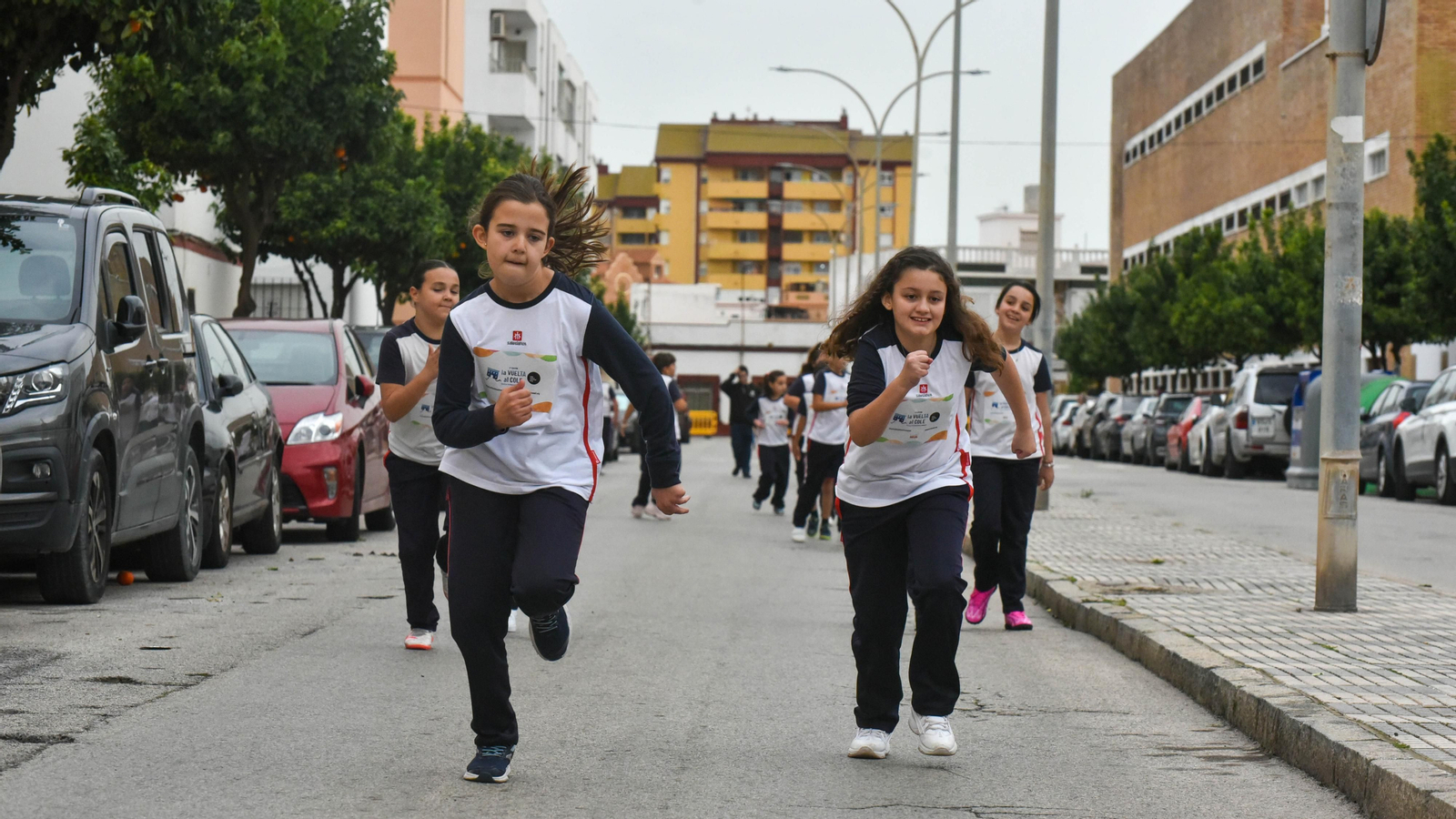 Fotos de la carrera contra la leucemia del Colegio Salesianos de La Línea