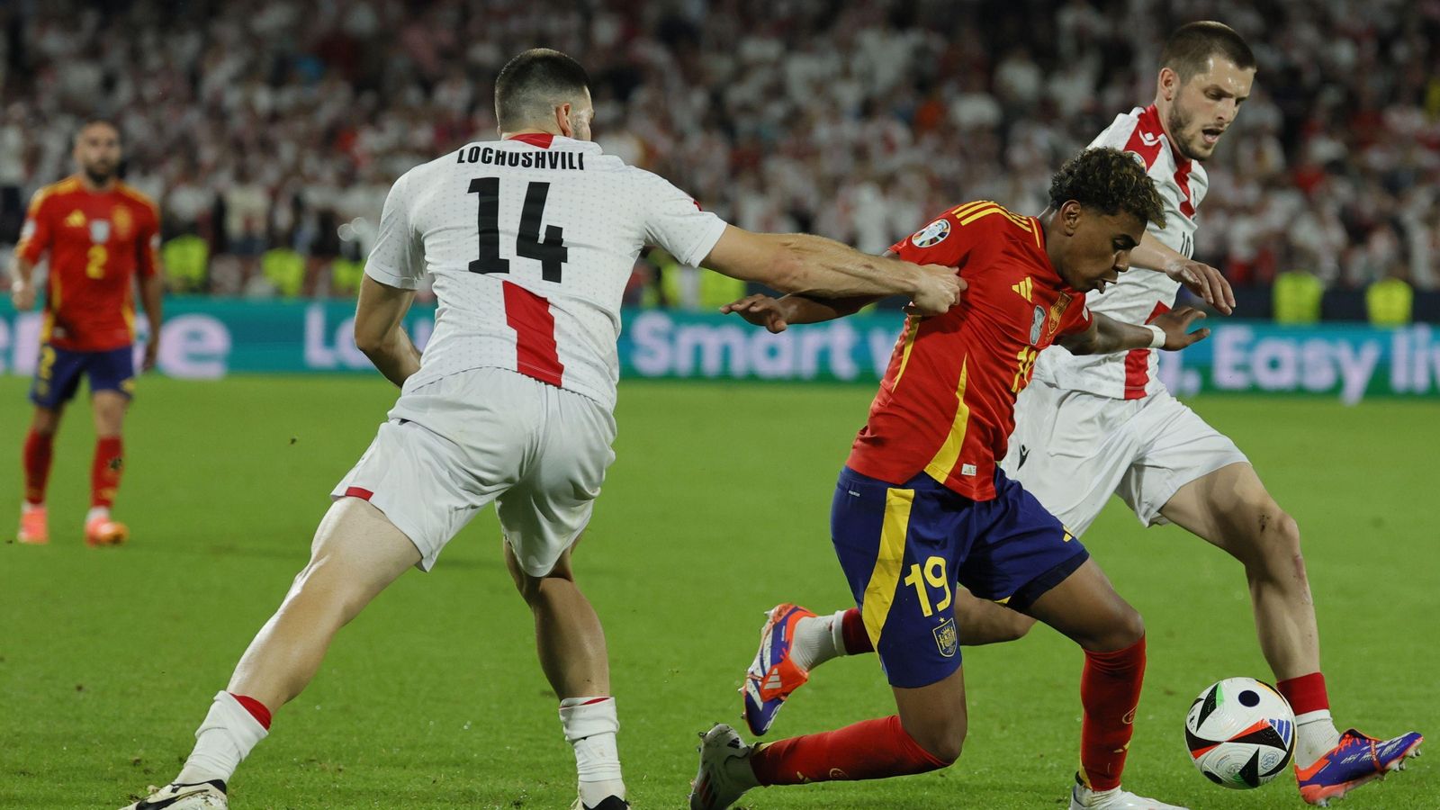 Las mejores fotos de la goleada de España a Georgia