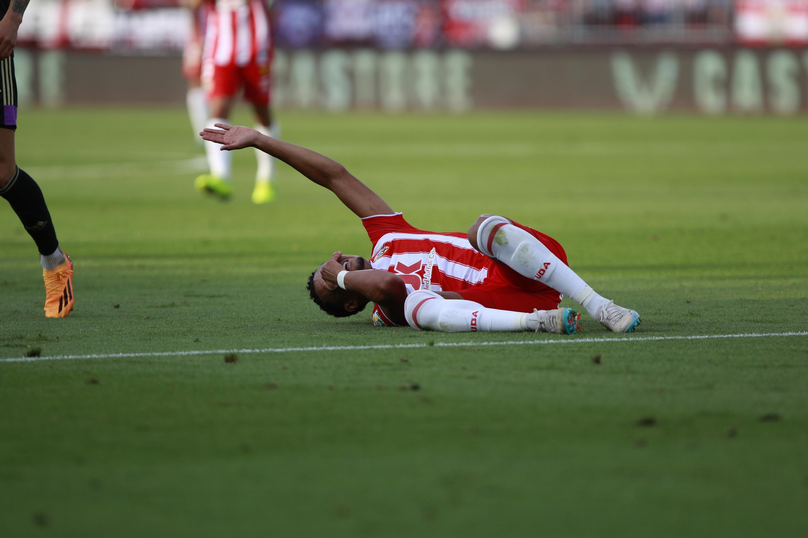 Imágenes del partido U.D. Almería-Real Valladolid C.F.