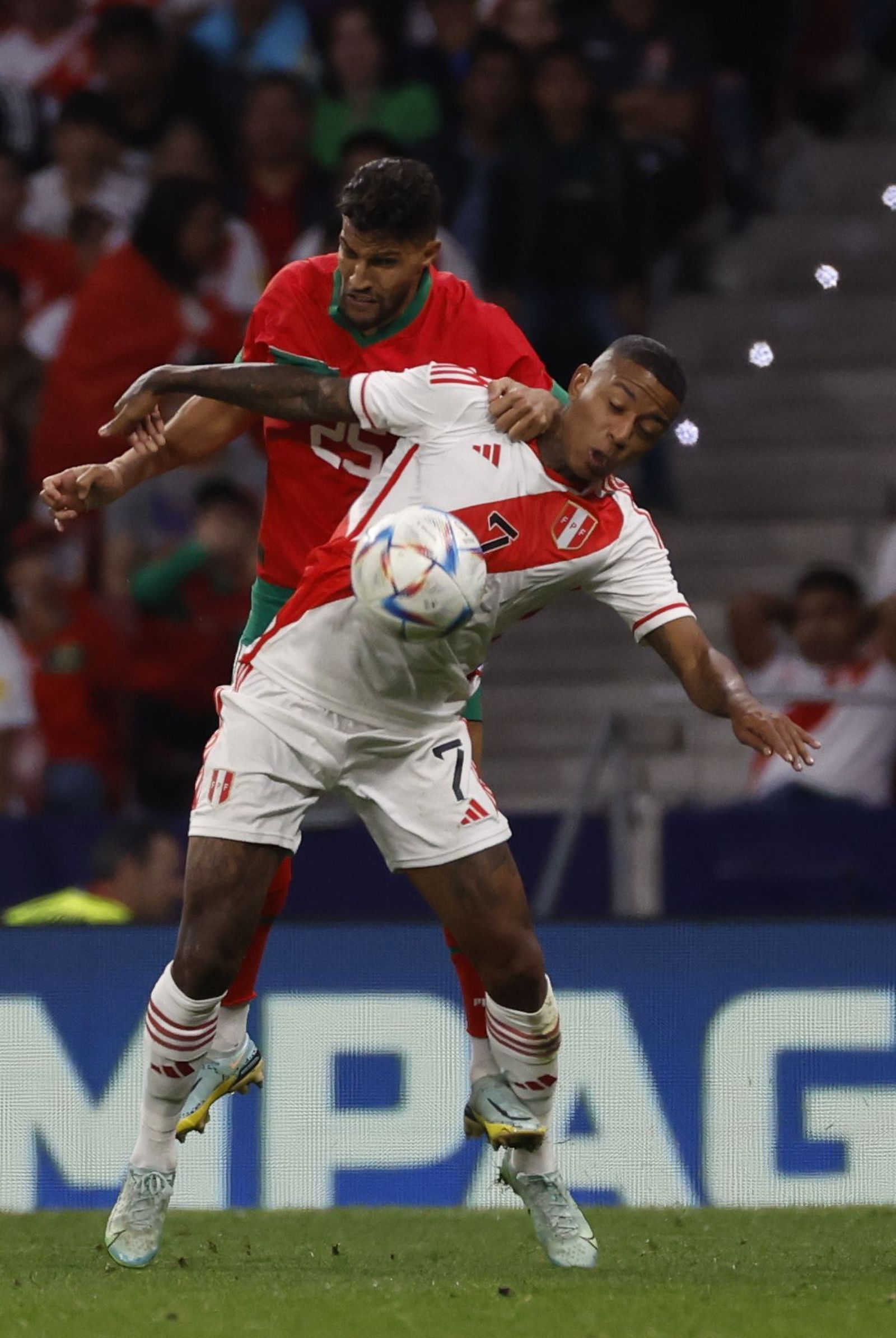 Las fotos del Marruecos - Perú en Madrid