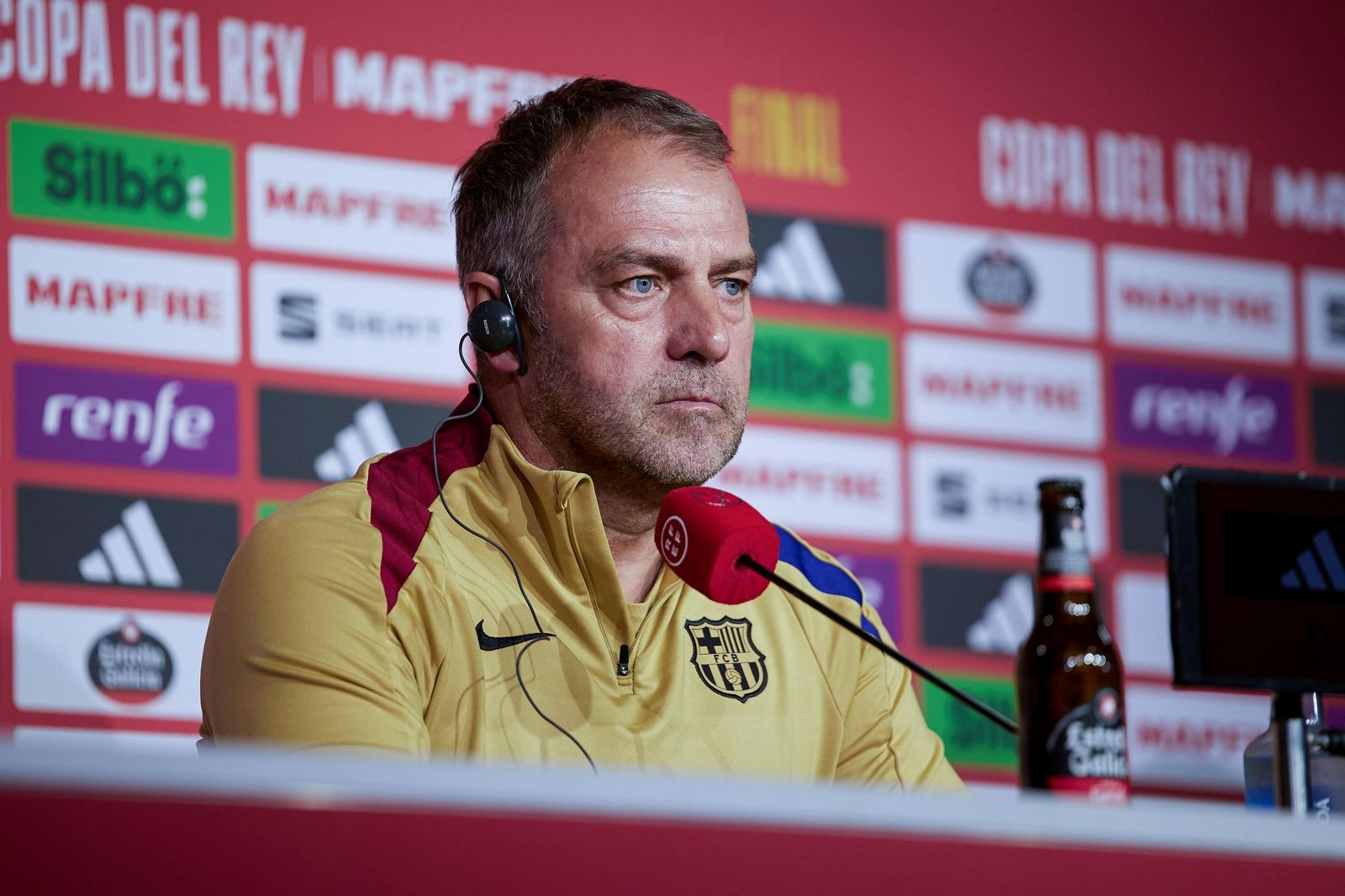 La fotos del día antes de la final de Copa Barcelona - Real Madrid