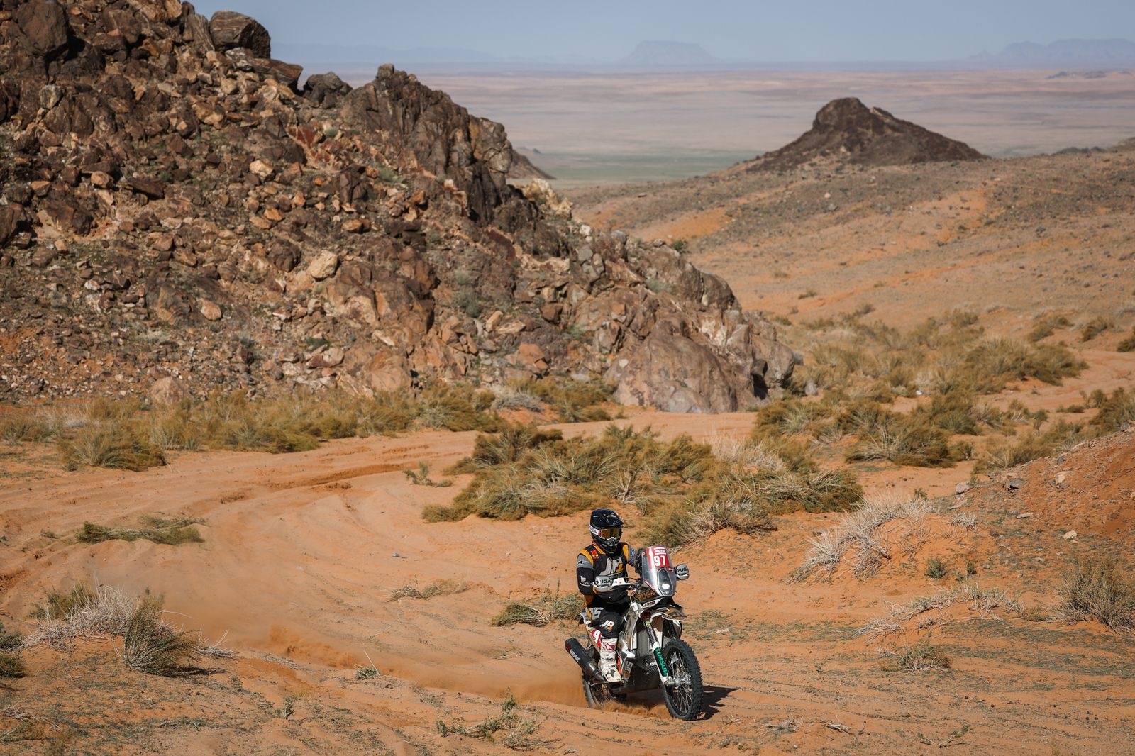 La etapa 9 del Rally Dakar, en fotos