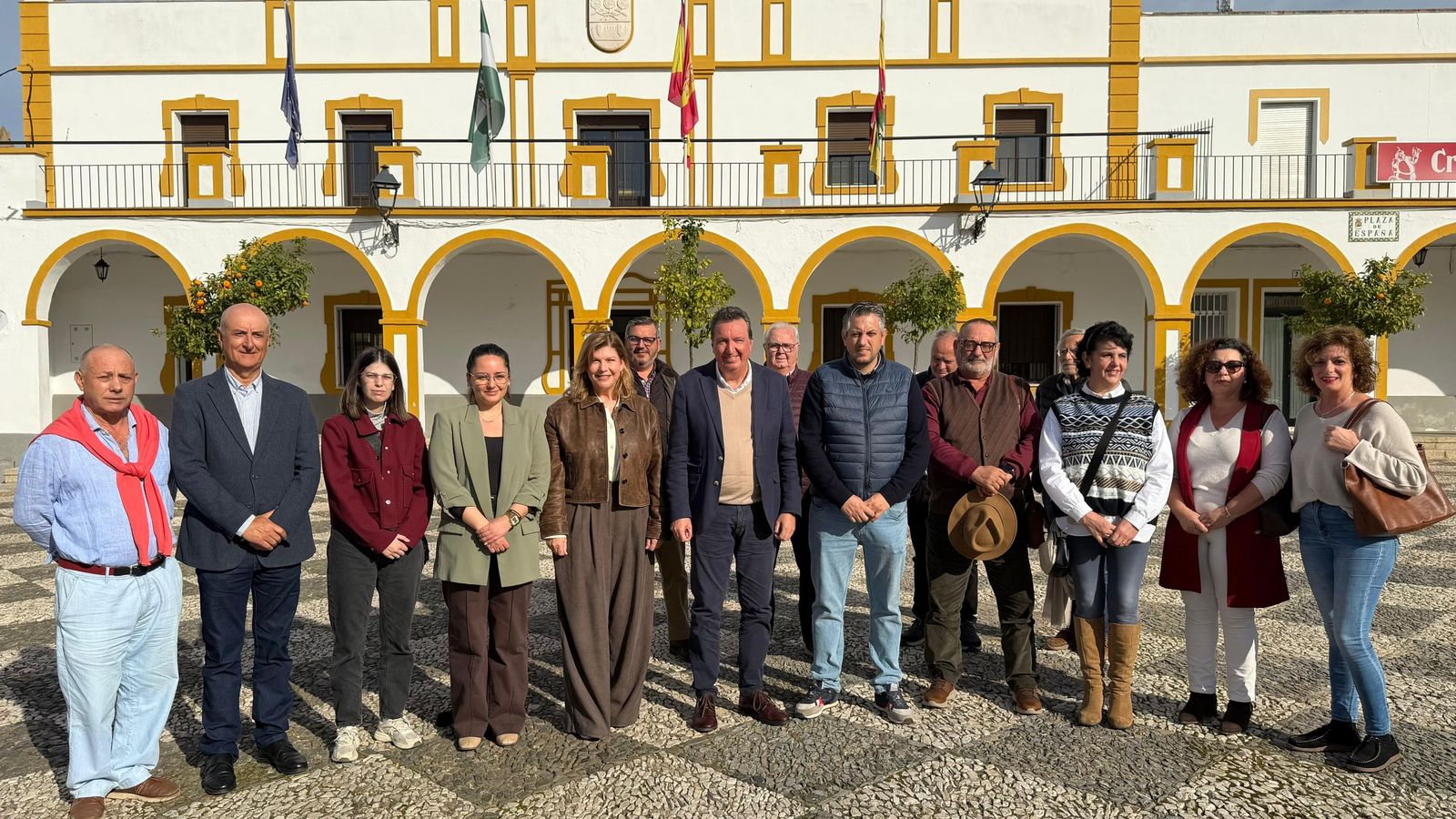 Representantes populares en Rosal de la Frontera.