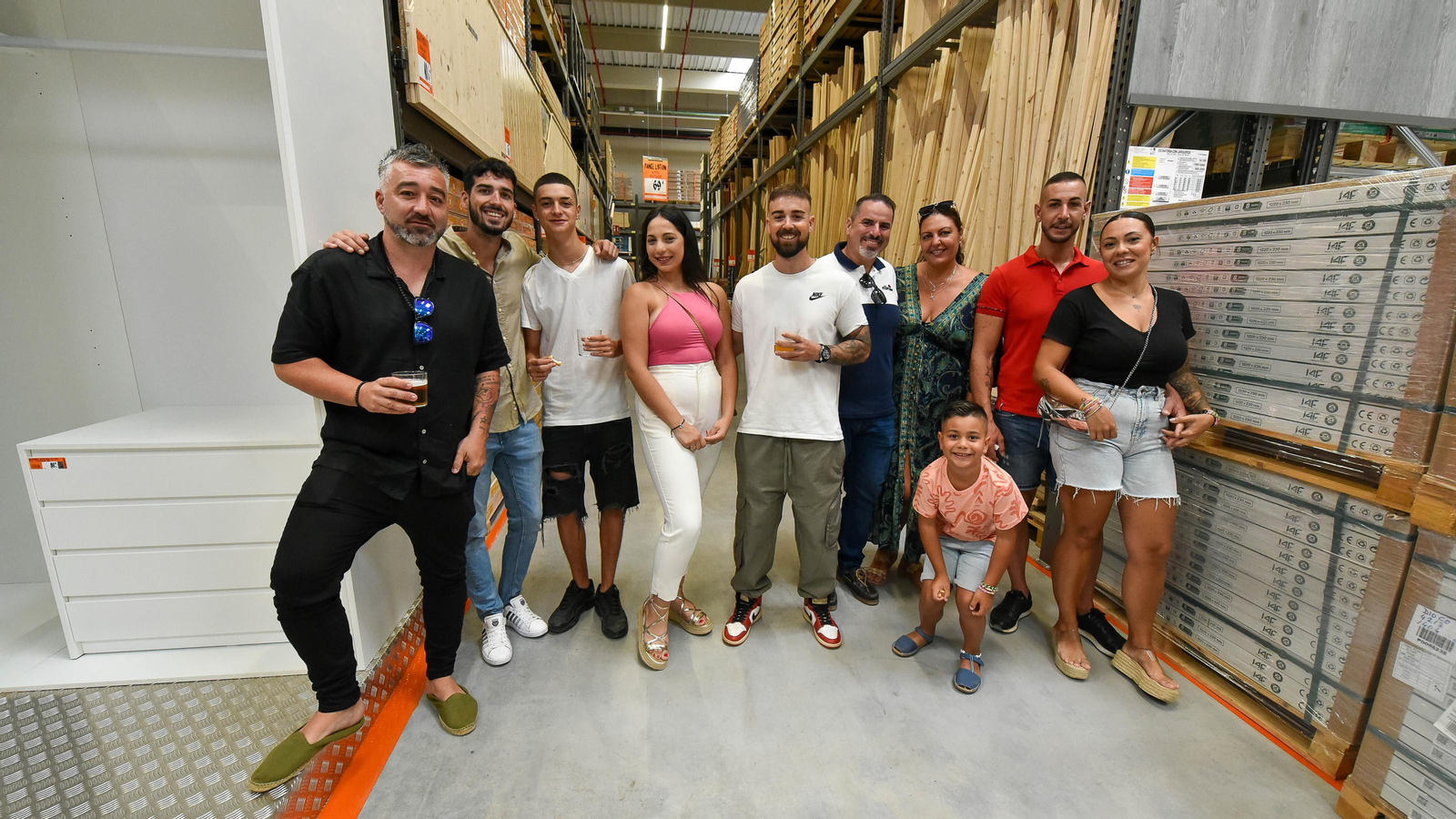 Las fotos de la inauguración de Obramat en Palmones