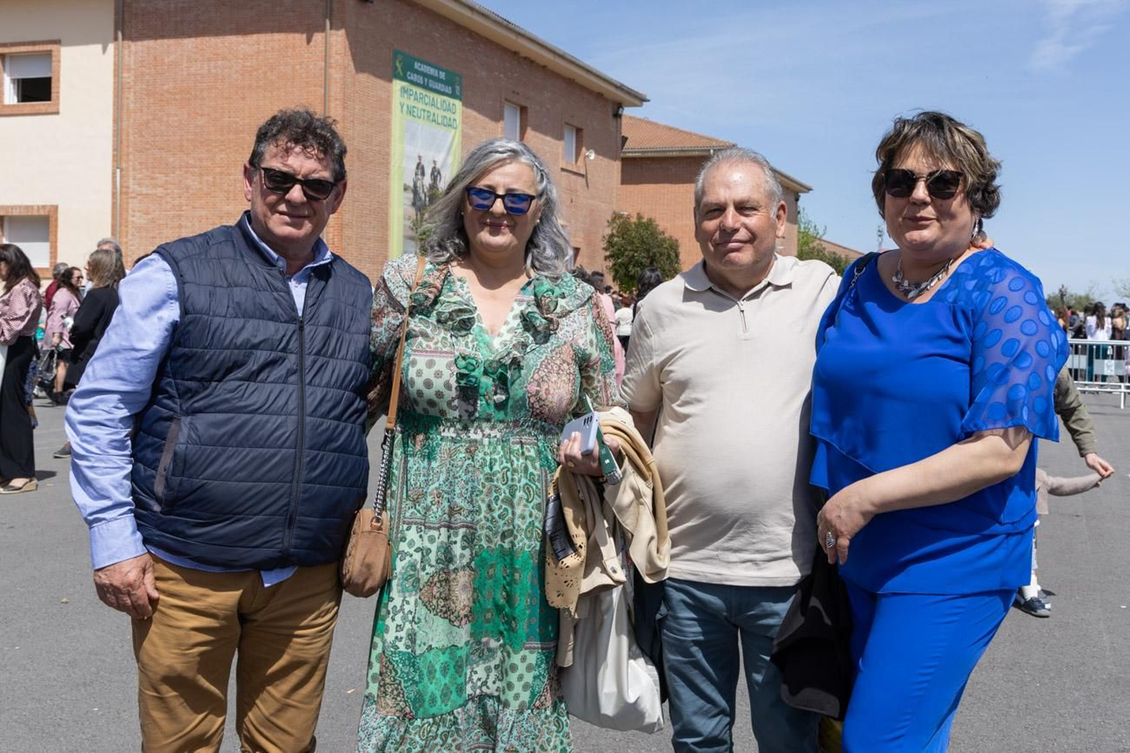 Jura de bandera de la 130ª promoción de guardias civiles de la Academia de Baeza
