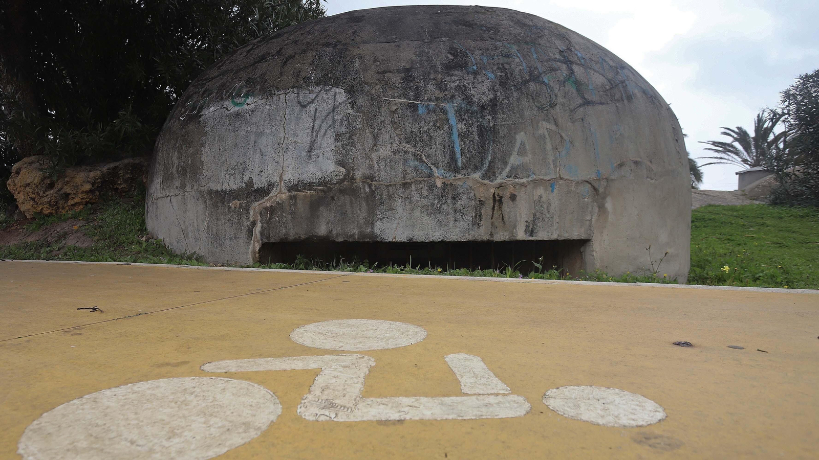 Búnkeres del parque Princesa Sofía de La Línea