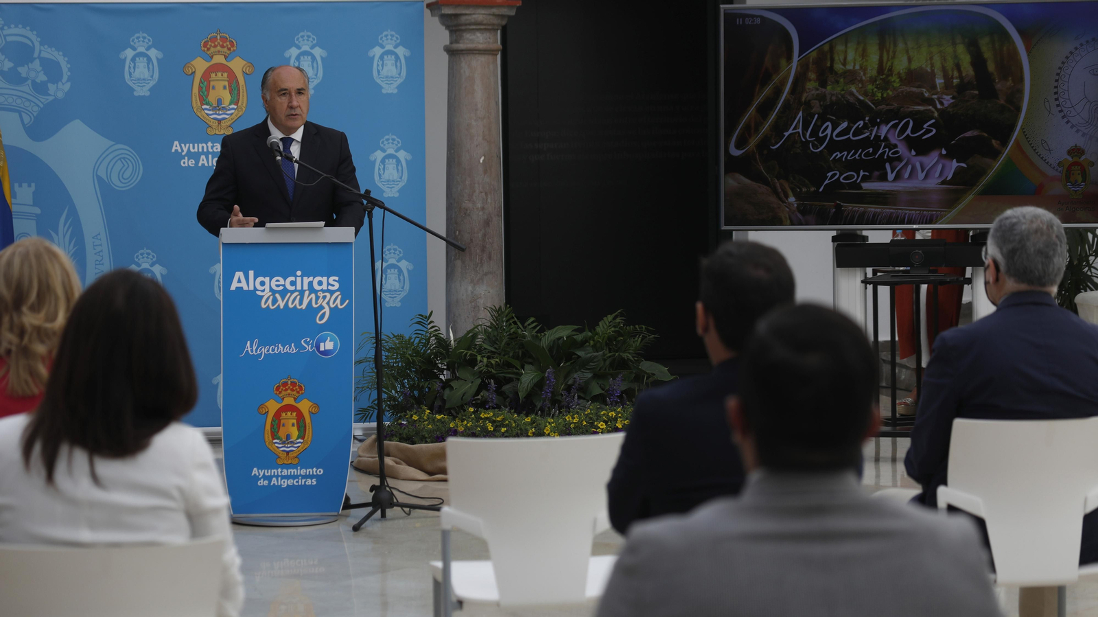 Las fotos de José Ignacio Landaluce haciendo balance de 10 años de gobierno
