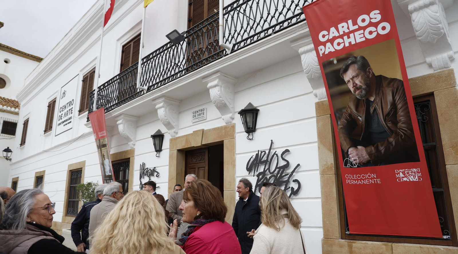 Las fotos de la inauguración de la sala Carlos Pacheco en el Centro de Arte Contemporáneo de San Roque