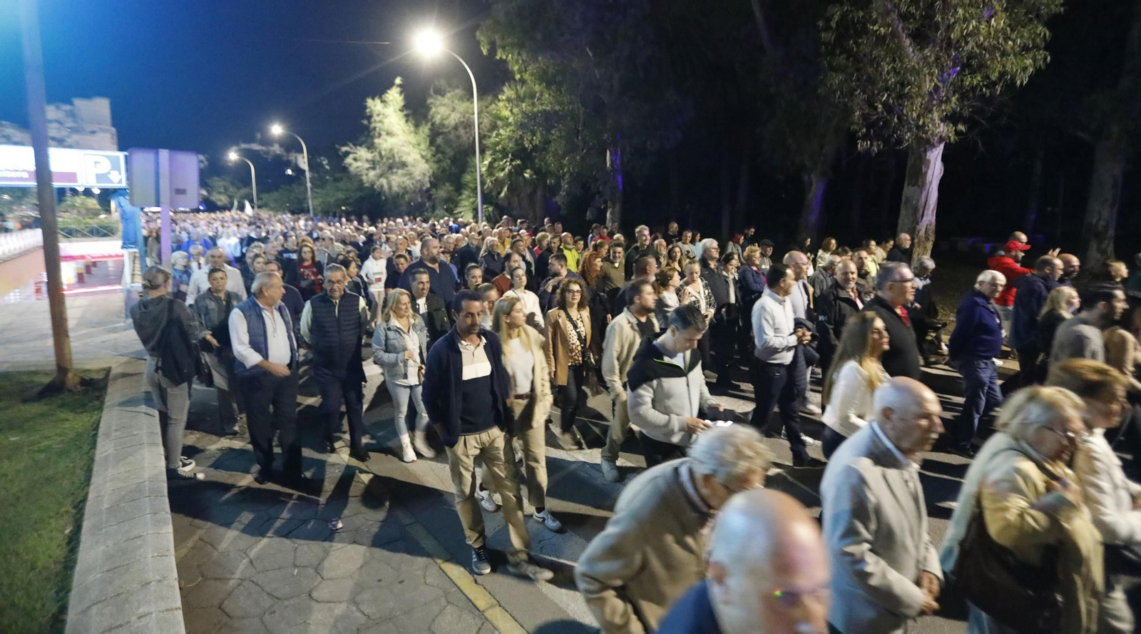 Las fotos de la manifestación en La Línea en demanda de medidas para evitar los efectos del Brexit sobre Gibraltar