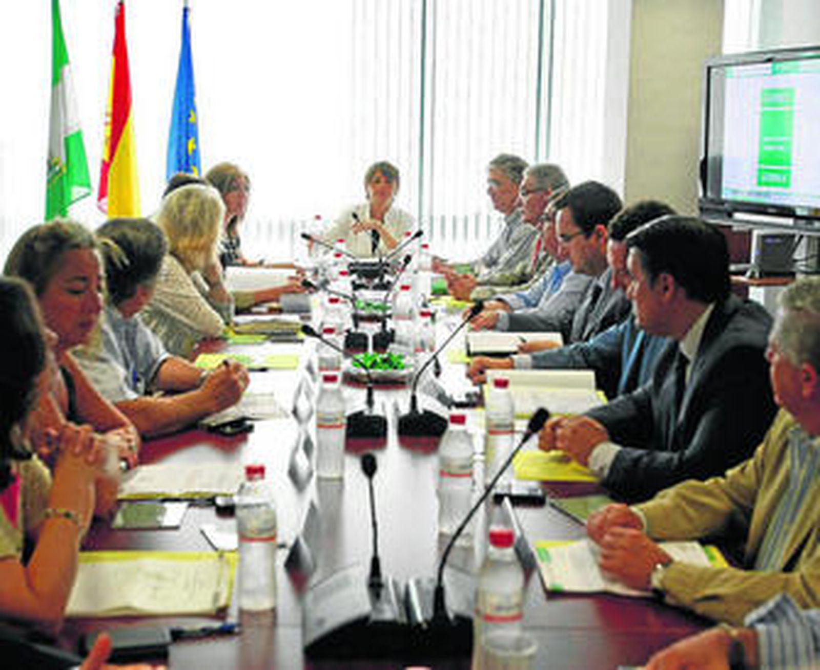 Imagen del consejo de administración del Consorcio.