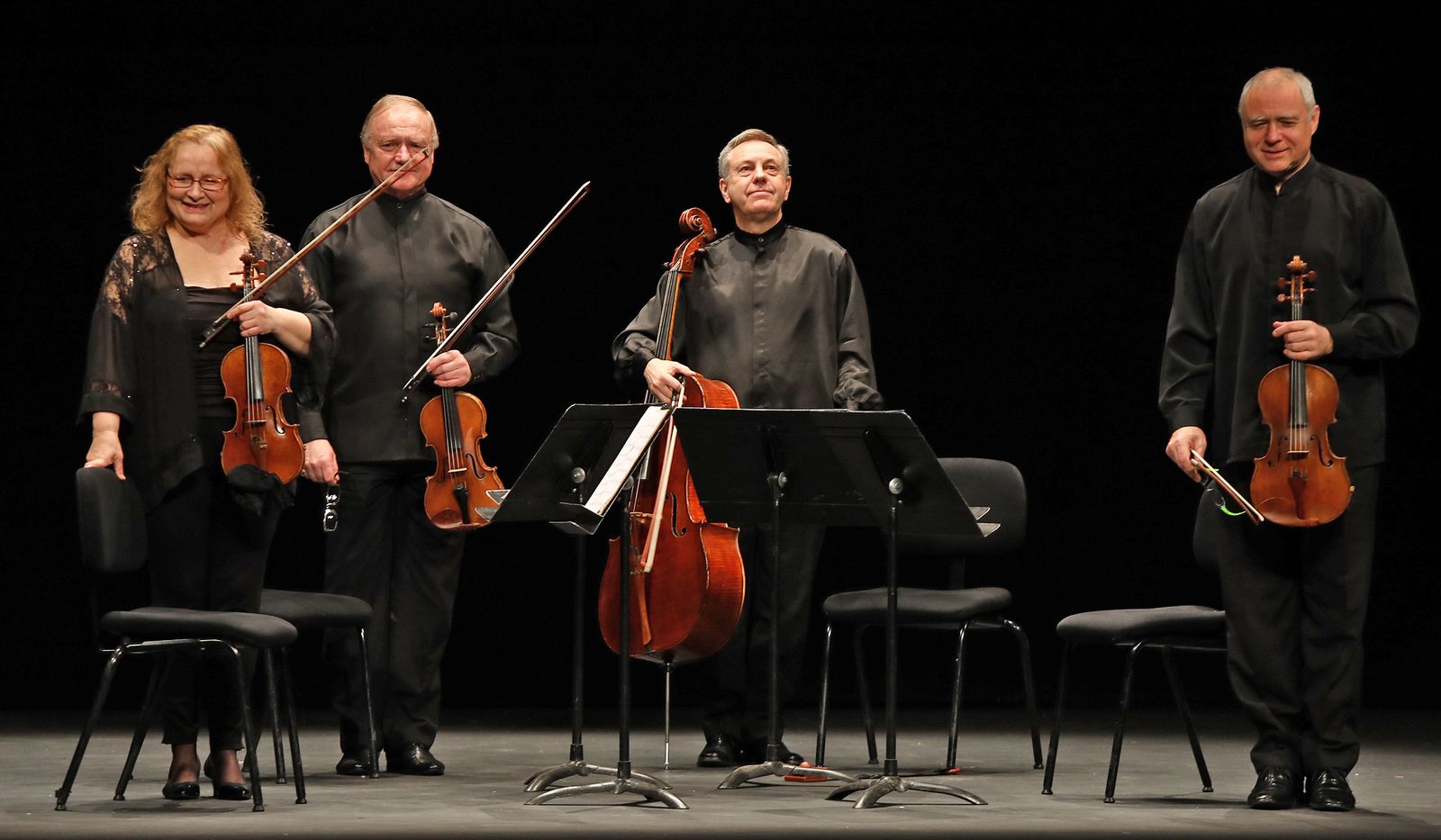 Un momento del concierto del Cuarteto Vlach.