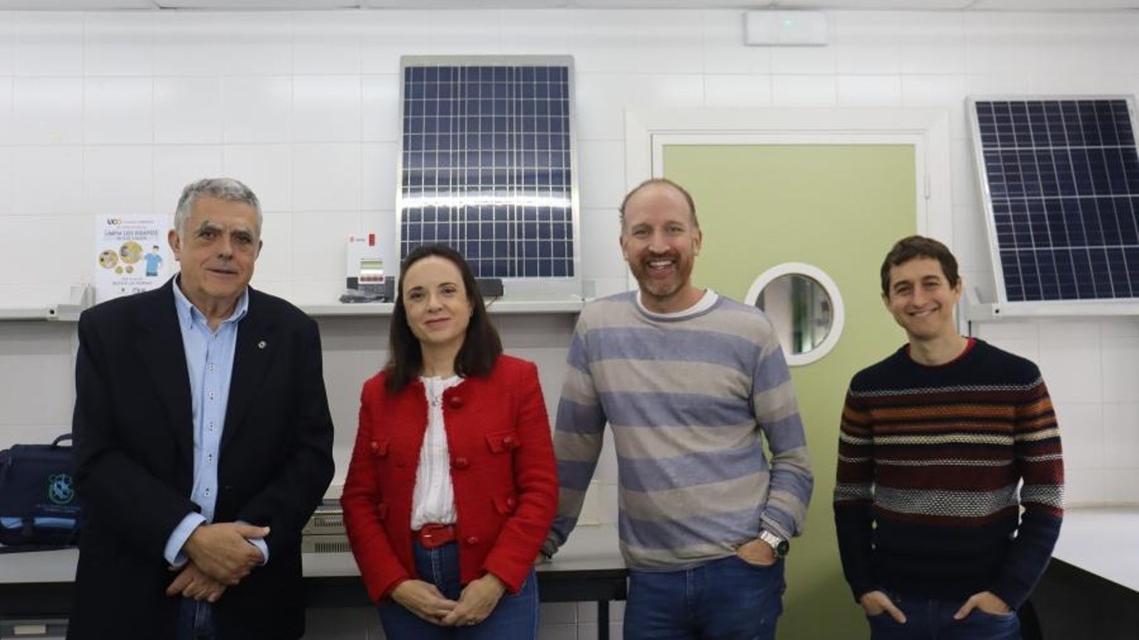 Rafael López Luque, Marta Varo Martínez, Luis Manuel Fernández de Ahumada y Álvaro López Bernal