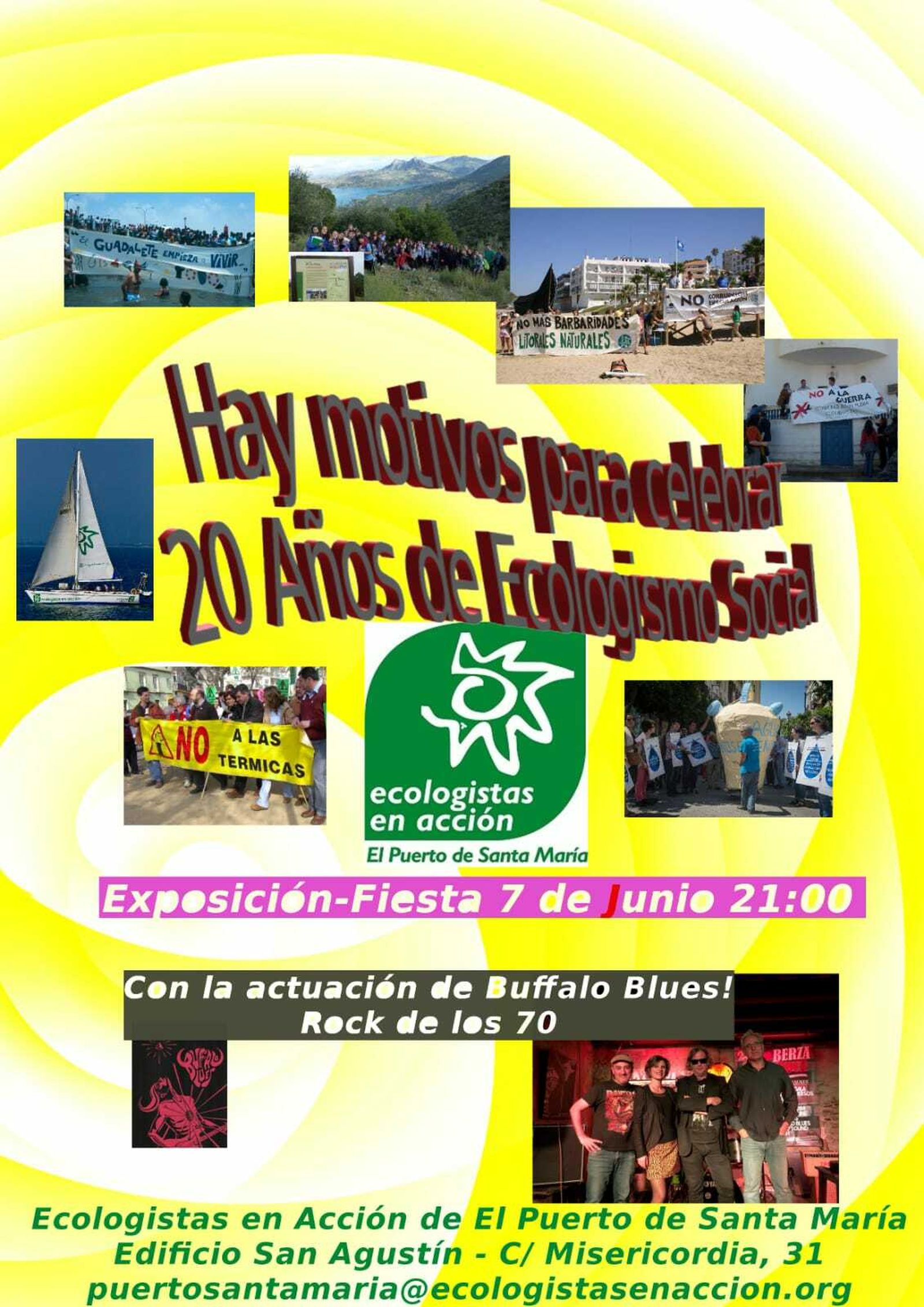 El cartel anunciador del evento.