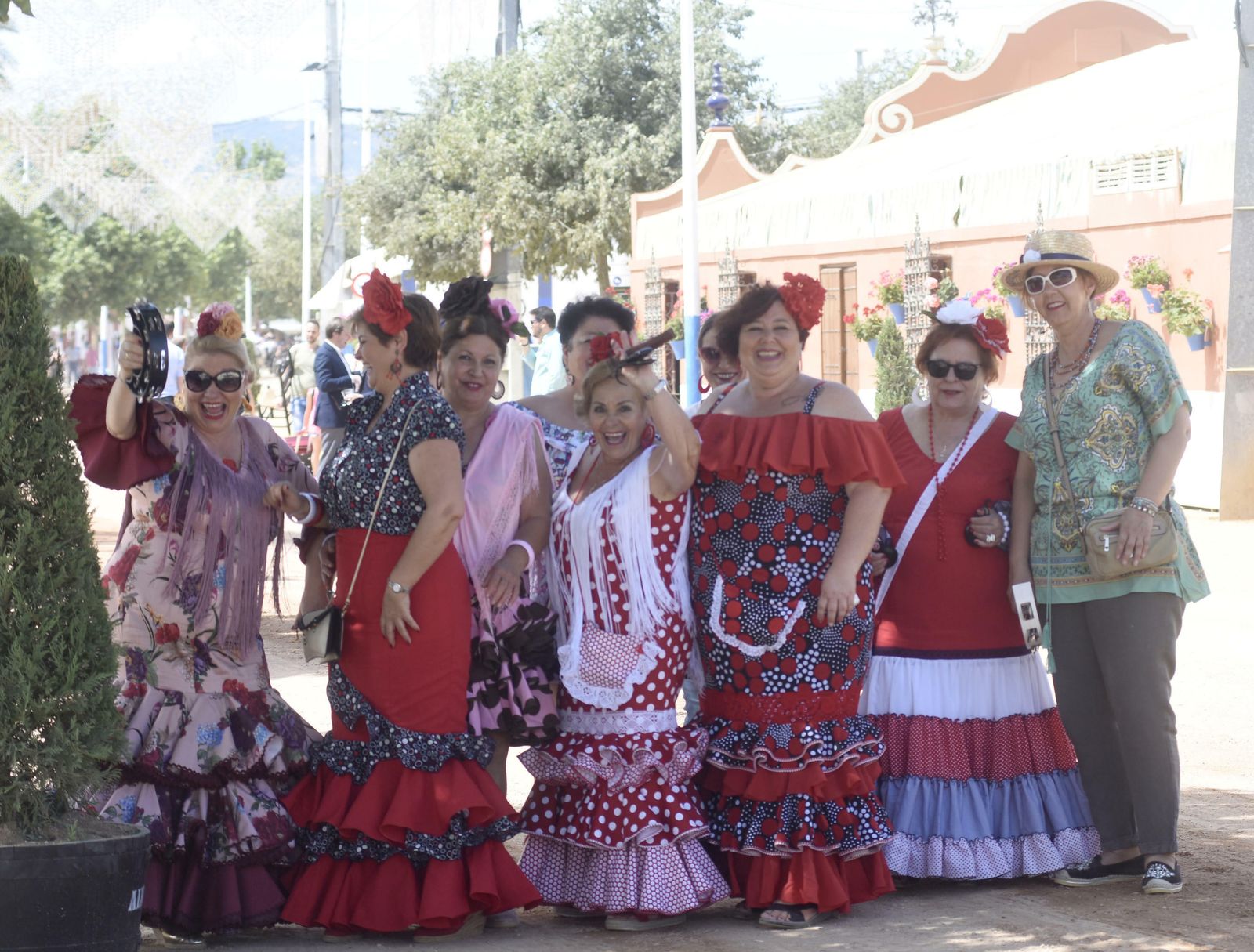 Las imágenes del lunes de la Feria de Córdoba