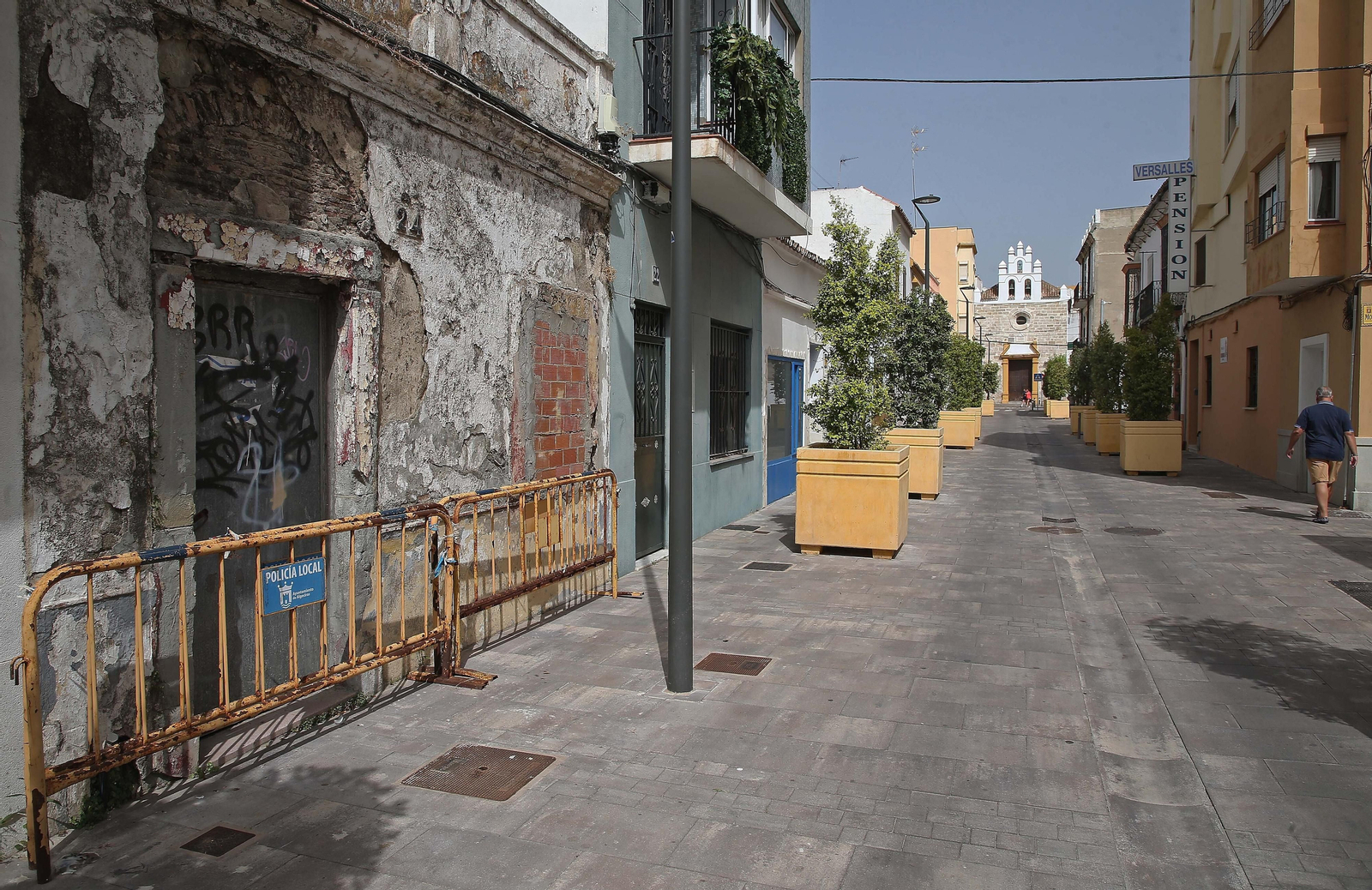 El barrio de La Caridad de Algeciras, en imágenes