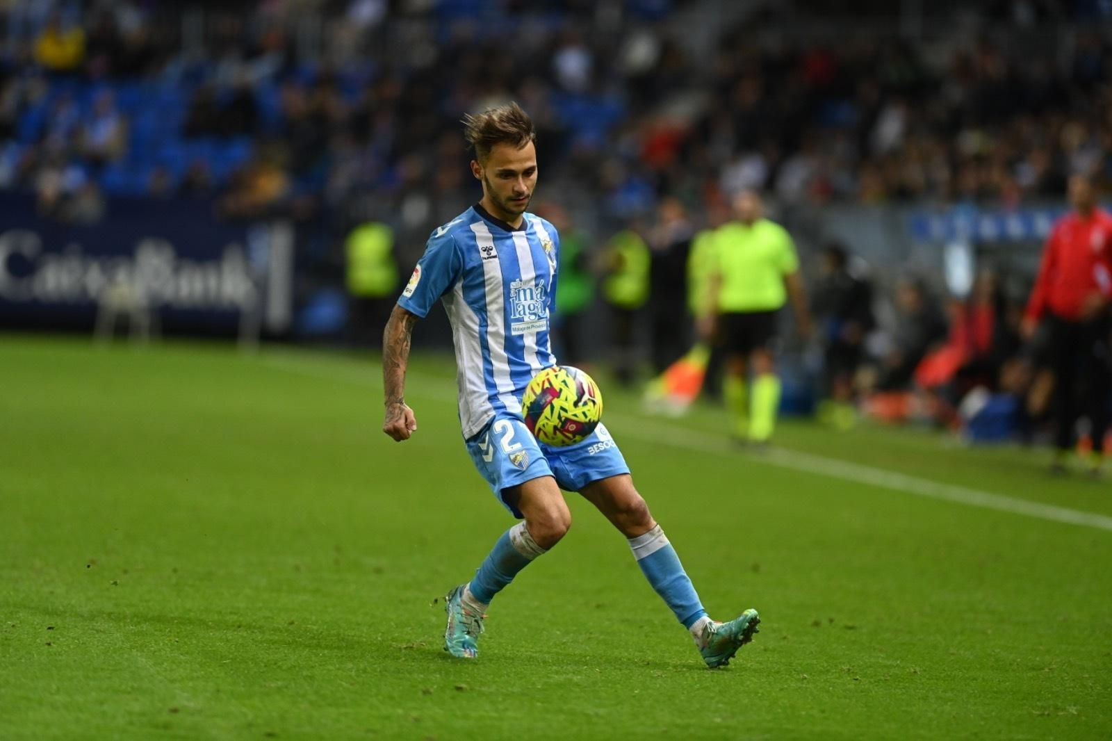 La tangana y la alegría final en el Málaga CF - Alavés