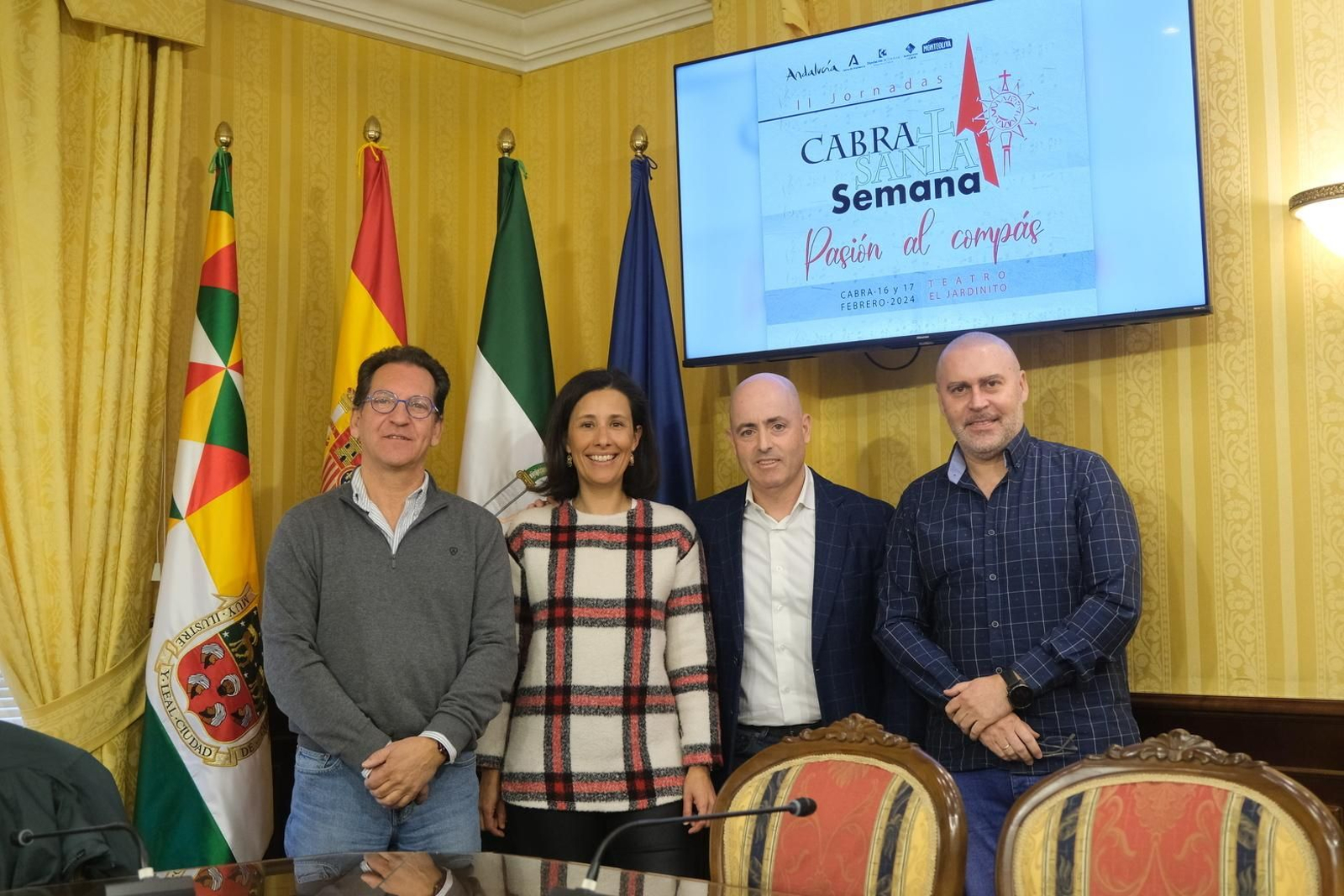 Presentación de las II Jornadas 'Cabra, Santa Semana'. Presentación de las II Jornadas 'Cabra, Santa Semana'.