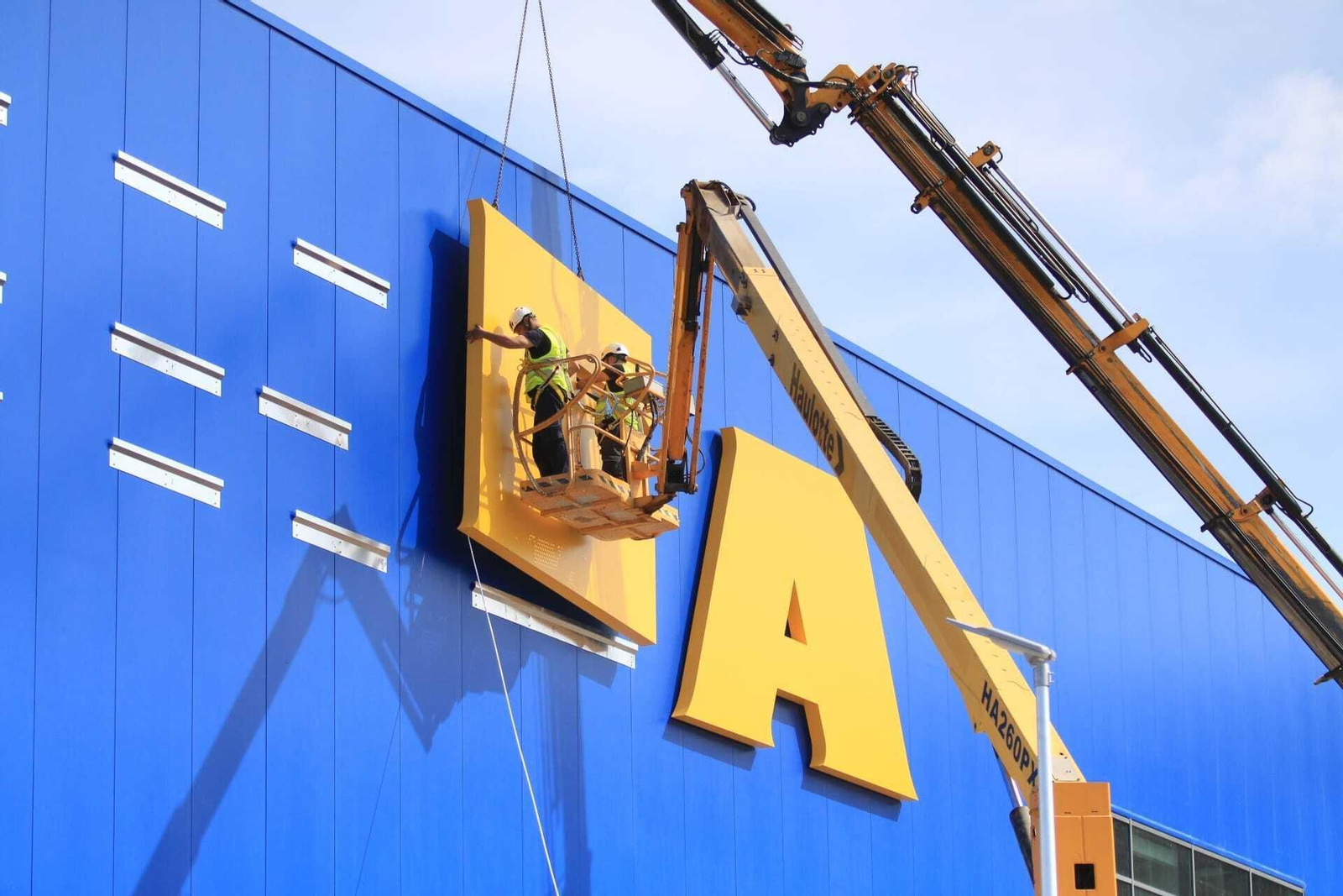 Las imágenes de cómo avanzan las obras de IKEA Almería
