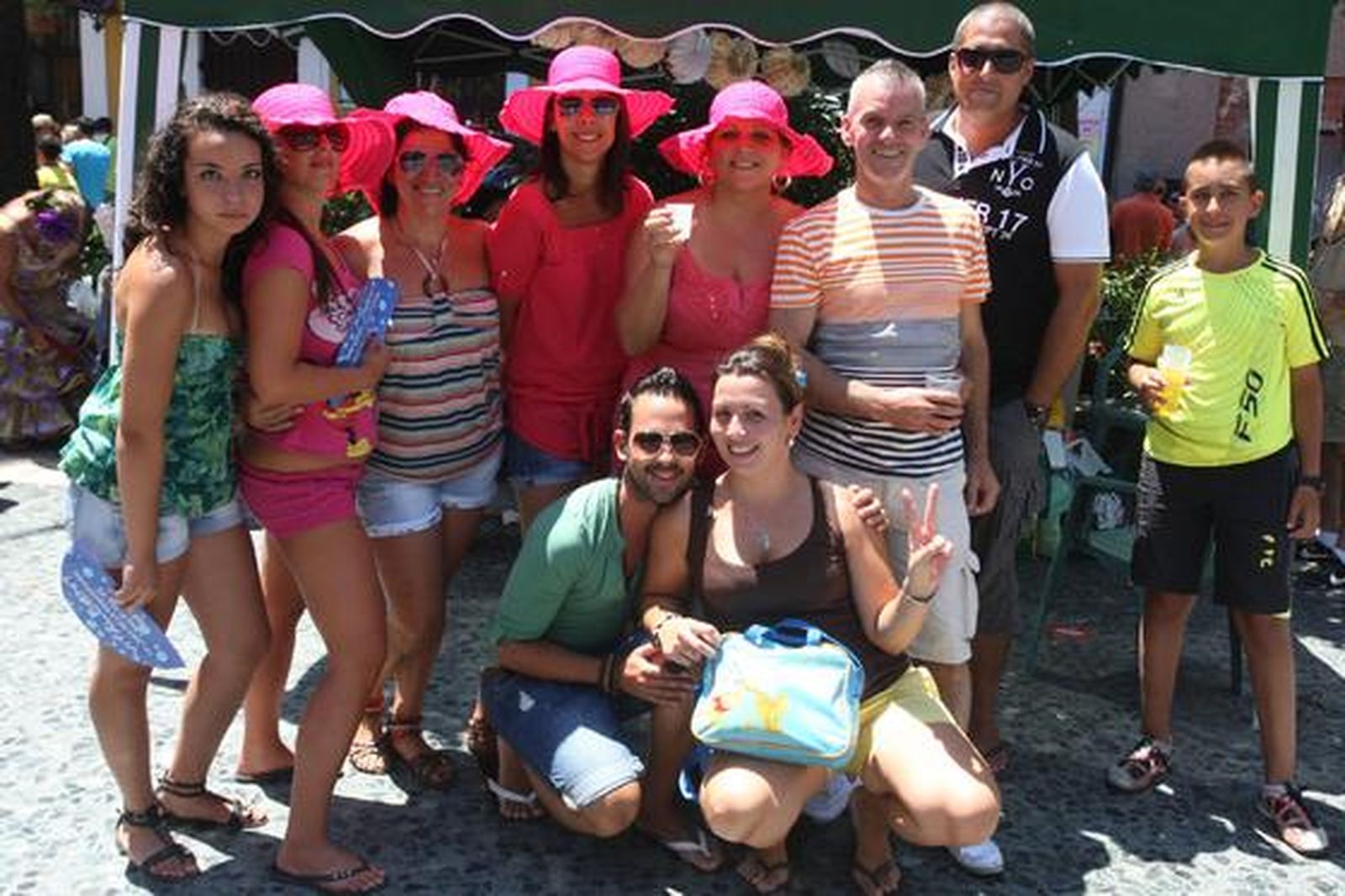 Los gorros a juego predominaron.

Foto: Paco Guerrero