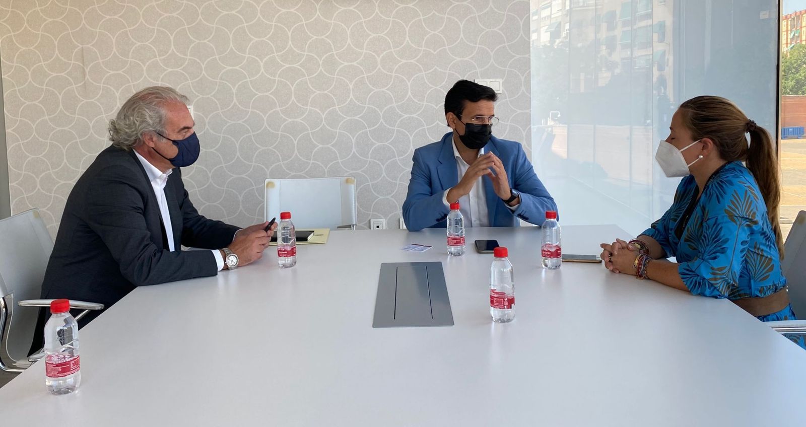 Reunión entre el Ayuntamiento de Granada y el Granada CF