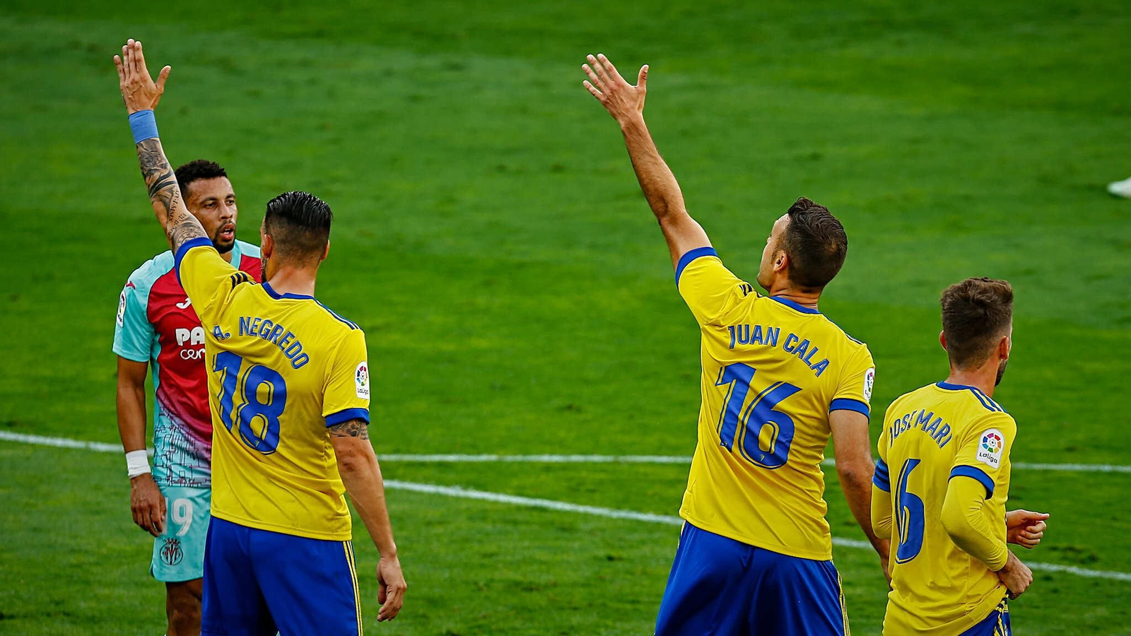 Imagen del partido Cádiz CF - Villarreal