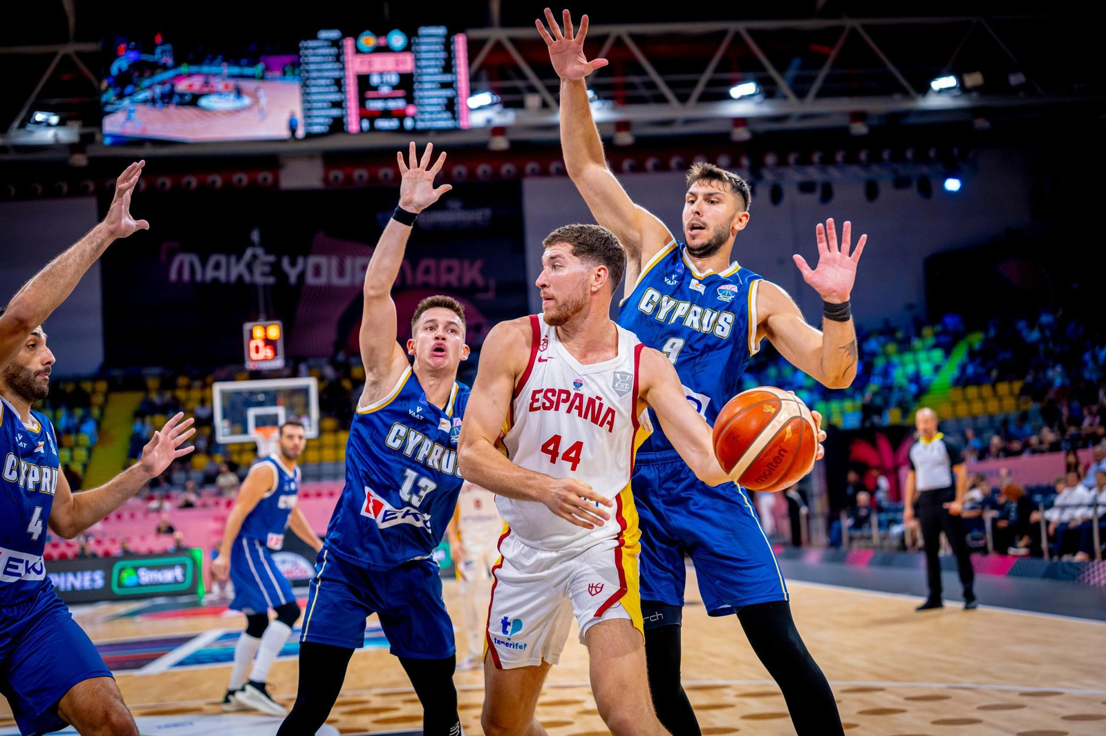 Las fotos del Chipre - España de baloncesto
