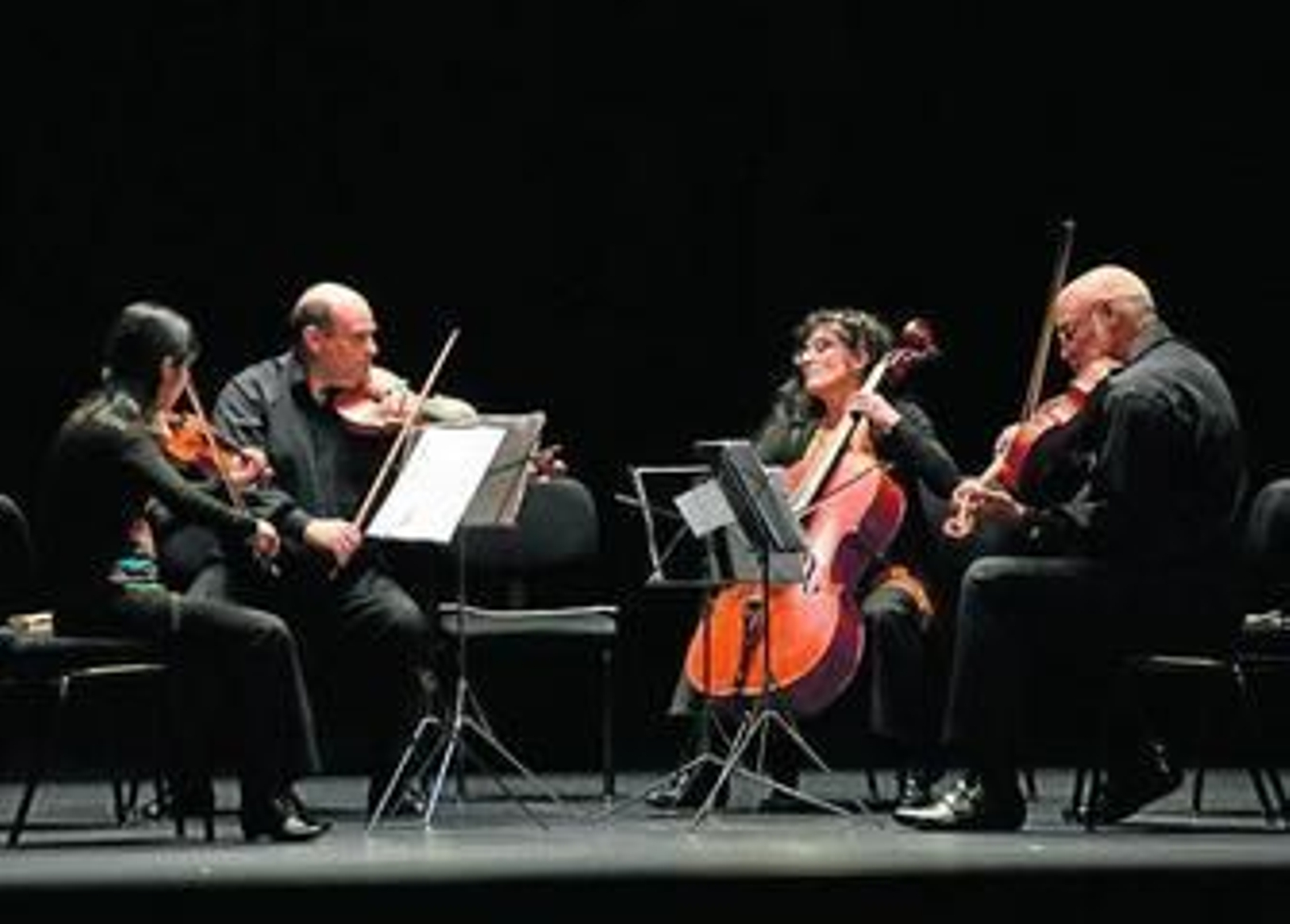 El Cuarteto de La Habana, integrado por músicos de la Orquesta de Córdoba.