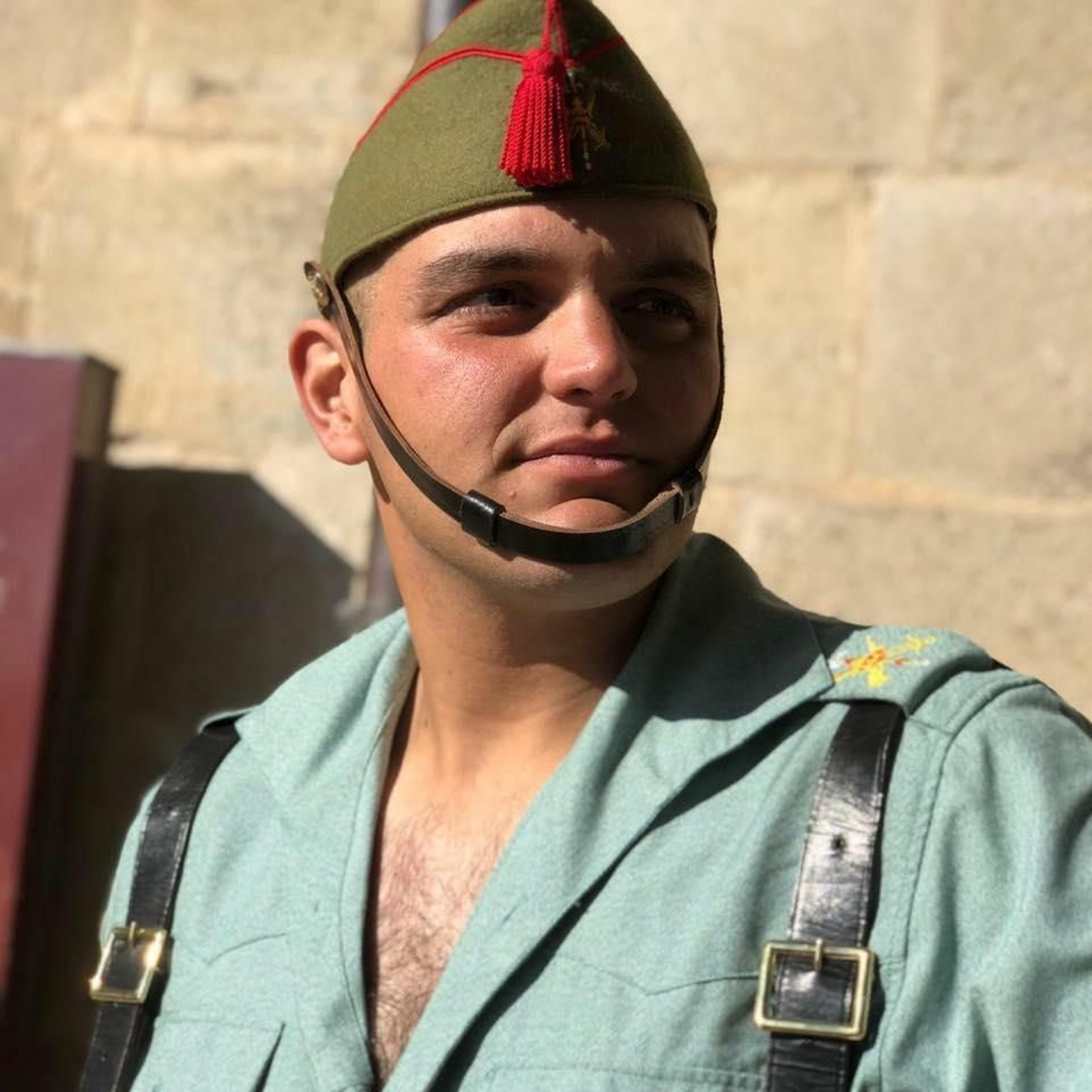 El joven legionario fallecido ayer en maniobras, Alejandro Jiménez Cruz